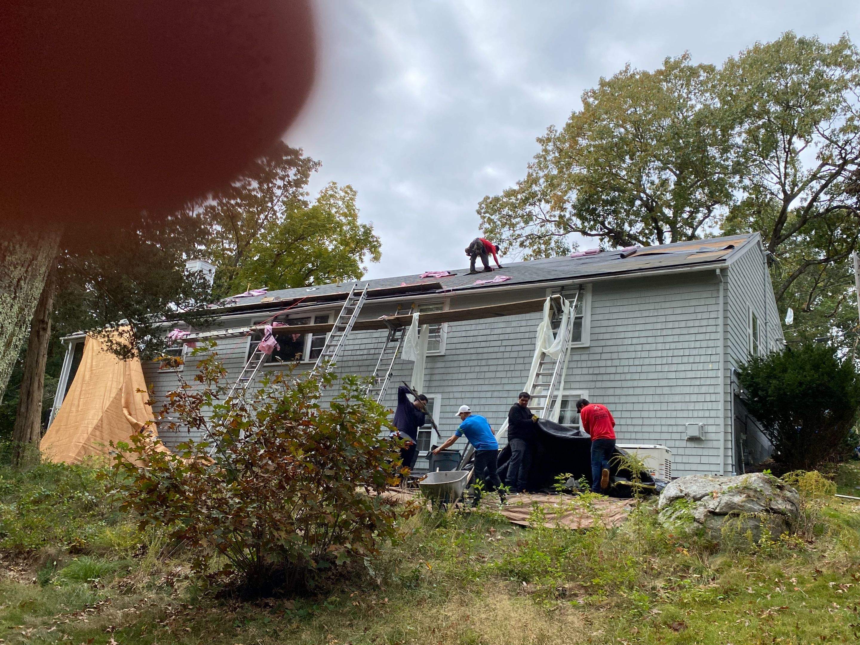 Roof Replacement + New Gutters & Guards — Chelmsford, MA by Mighty Dog Roofing of Greater Middlesex County