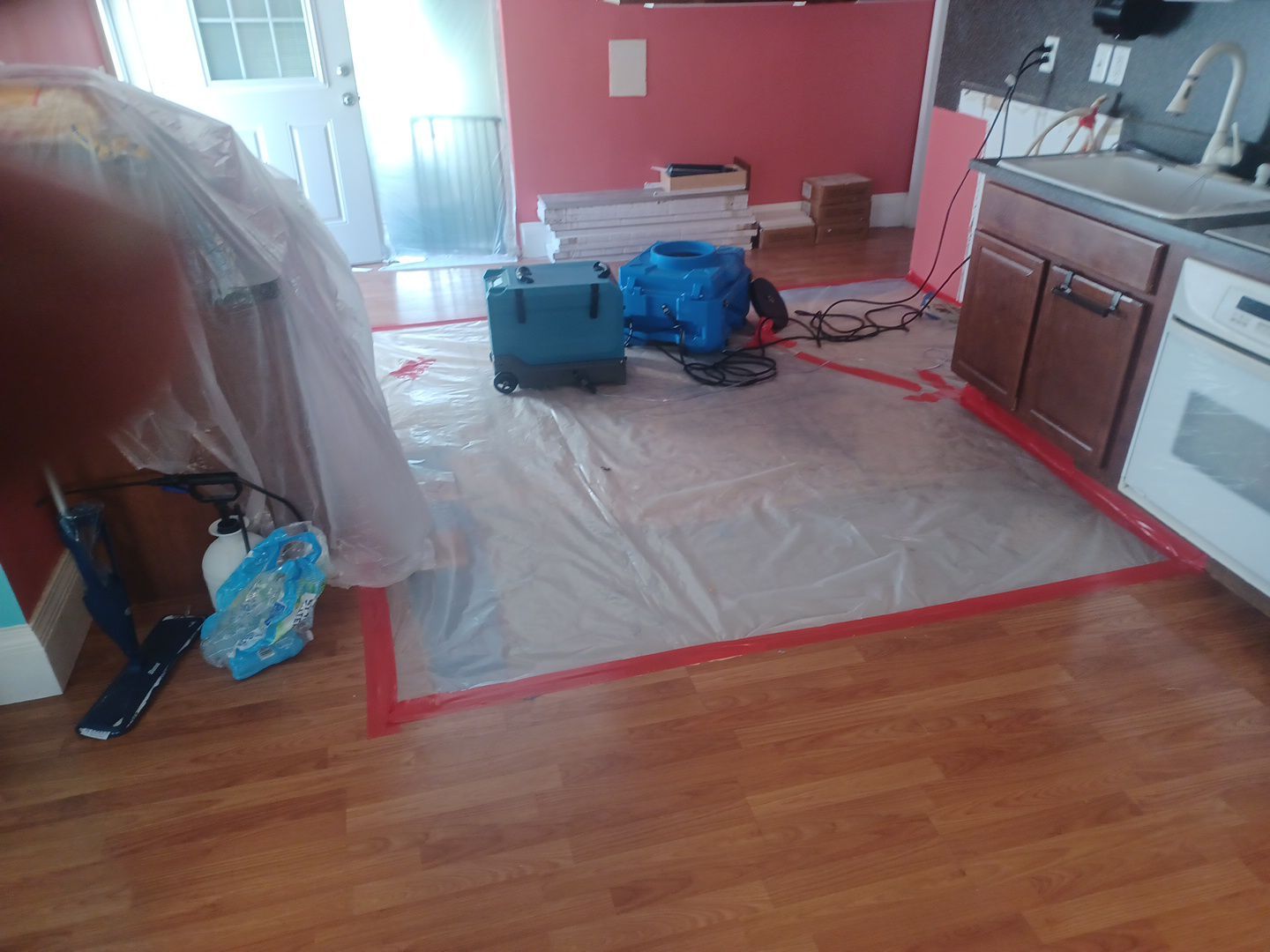 Project in Troy by EzDry Water Mitigation & Property Restoration