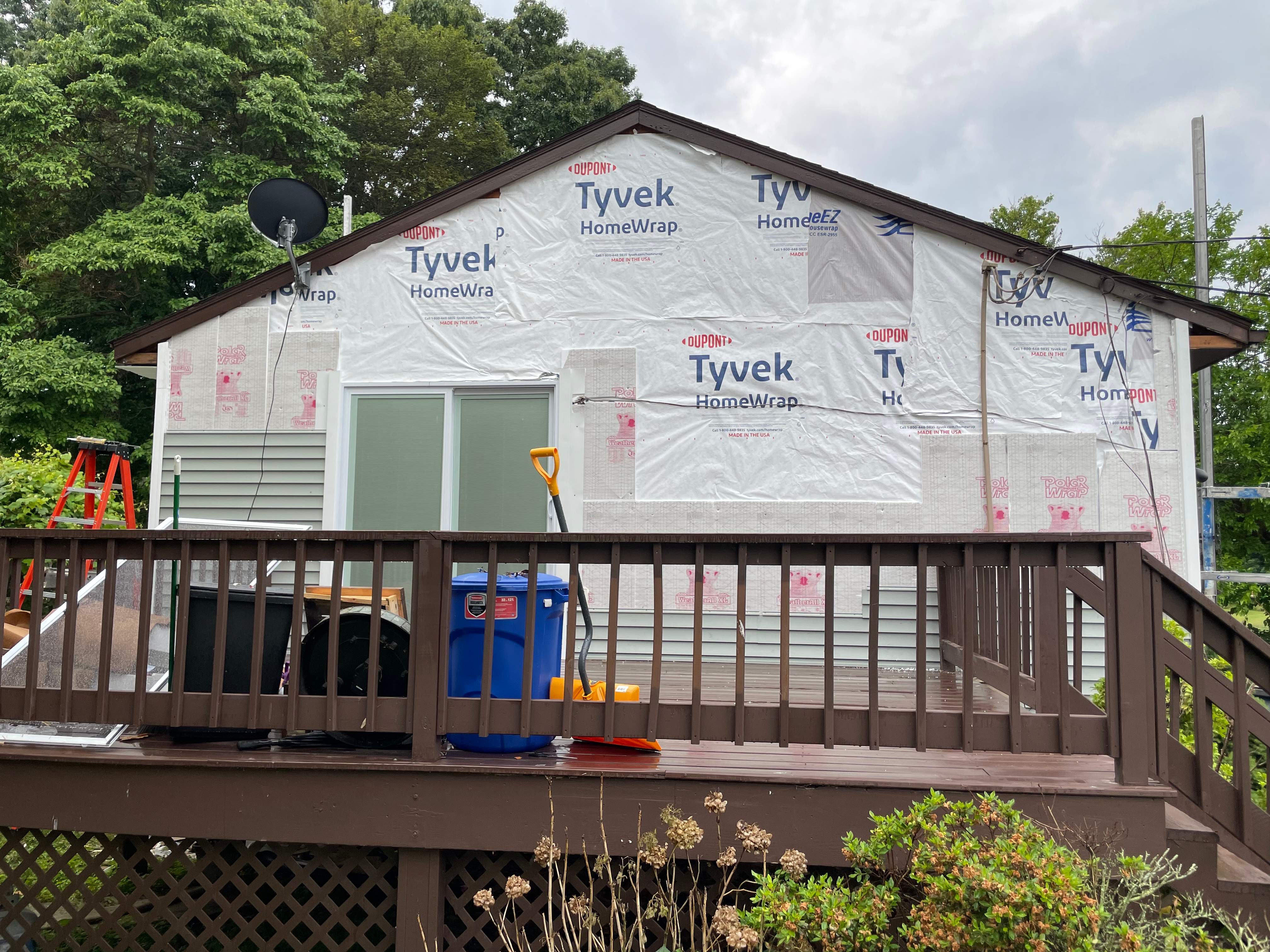 Siding Installation using Certainteed Monogram Seagrass by A Plus Exterior