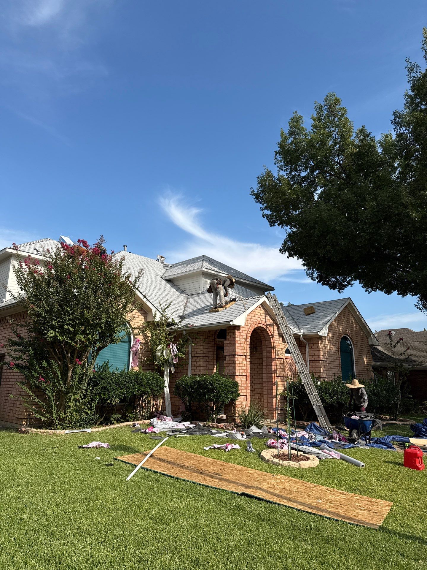 Project in Garland  by Zeus Exteriors