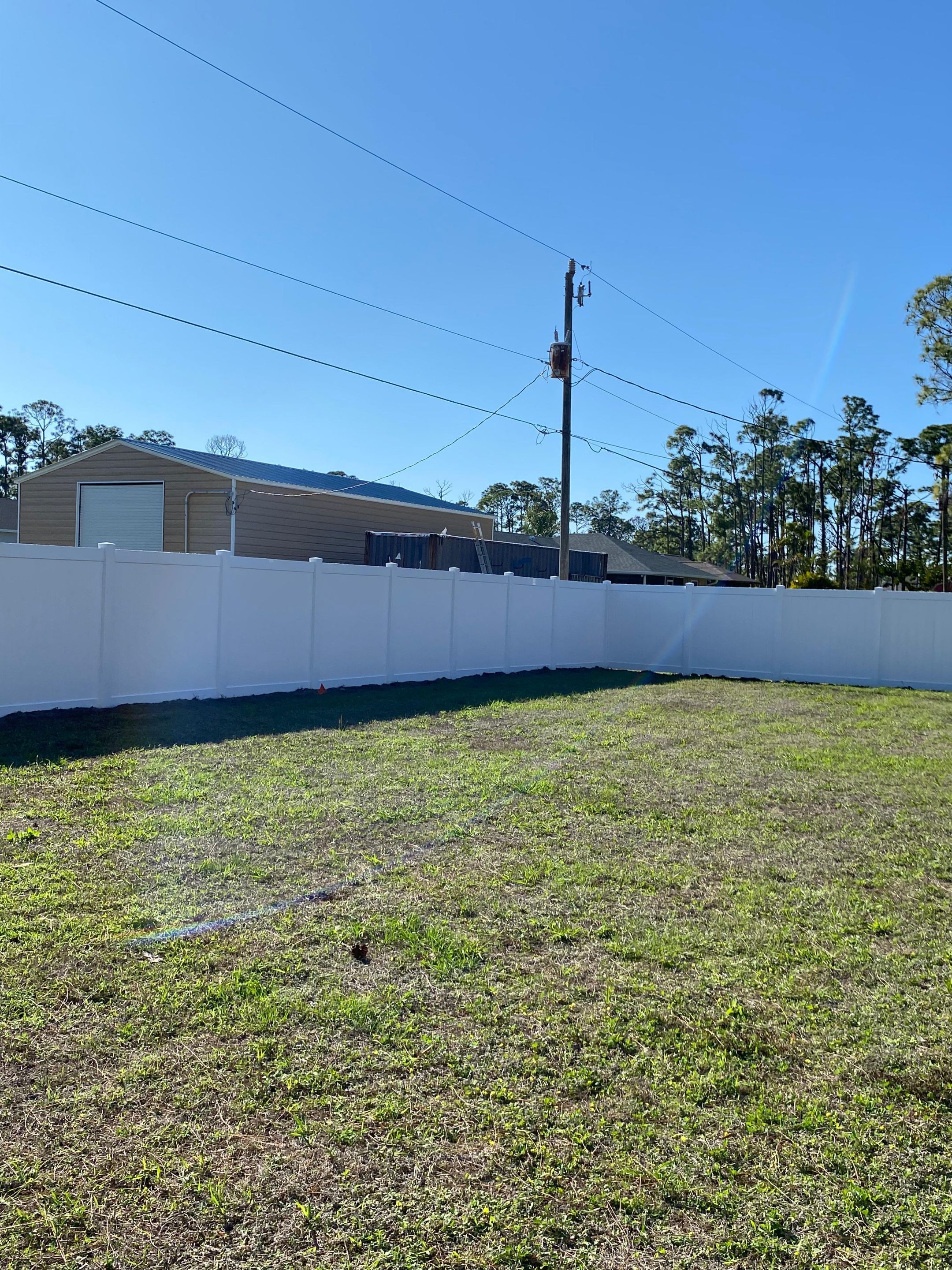 Vinyl Fence in South Gulf Cove by True Fence LLC