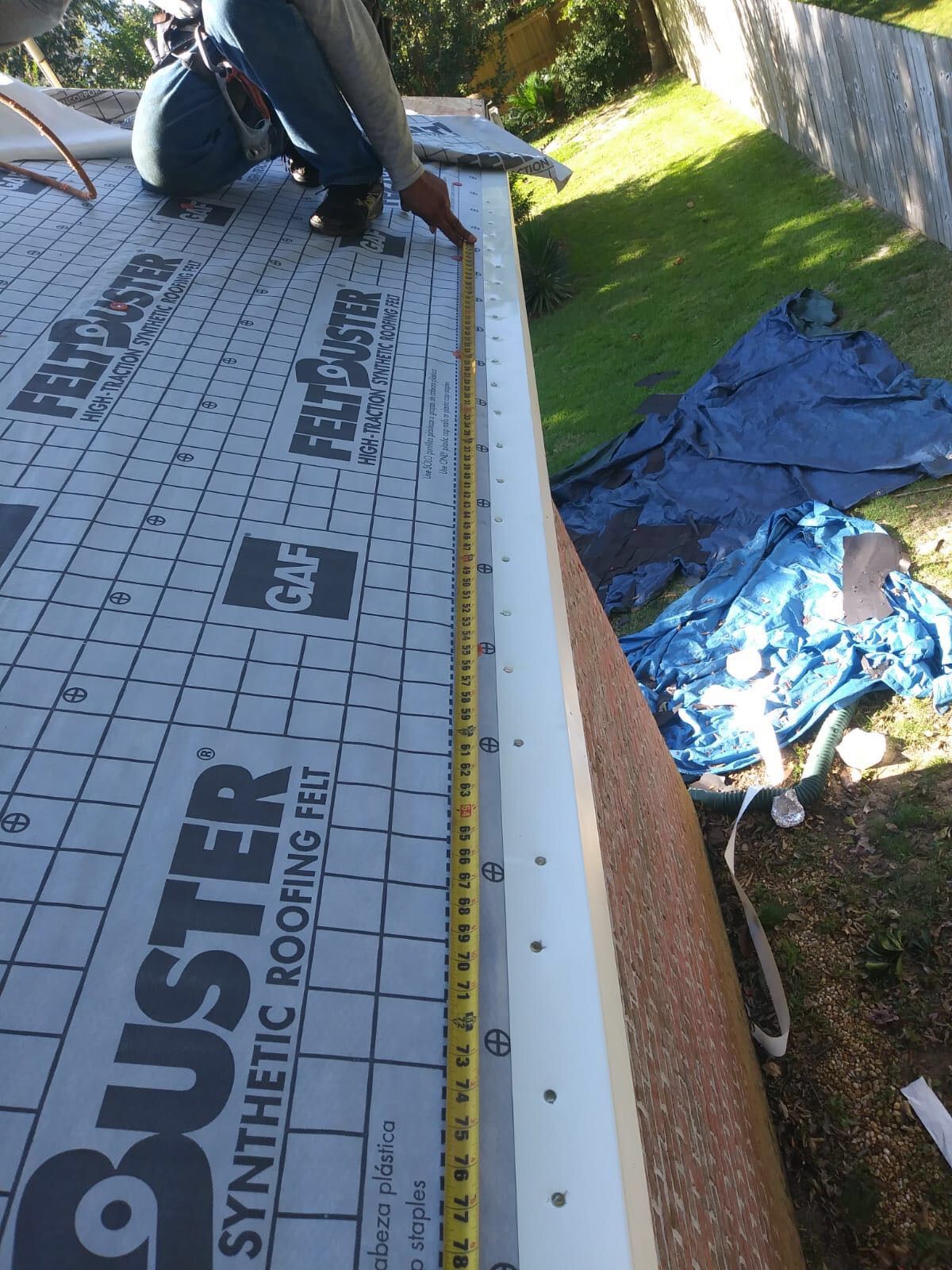 Residential Roofing Installation using Roof Replacement by American Roofing & Construction LLC