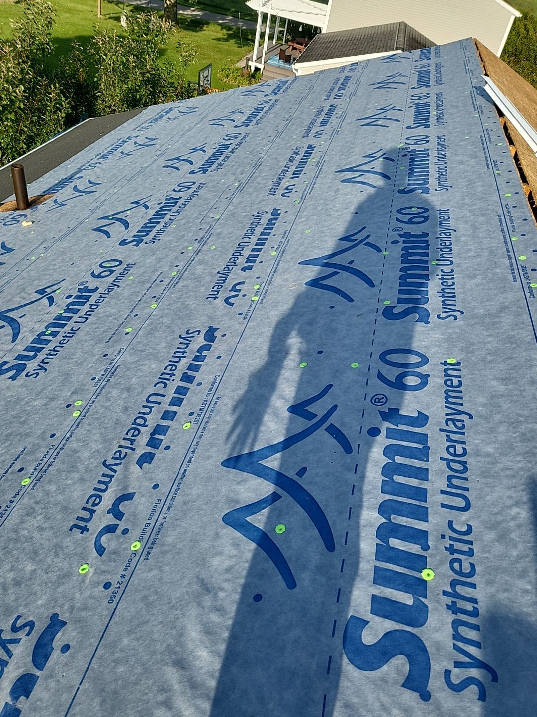 Atlas Pinnacle, Color: Weathered Wood, Drip Edge, Color: Royal Brown by Eagle Eye Roofing
