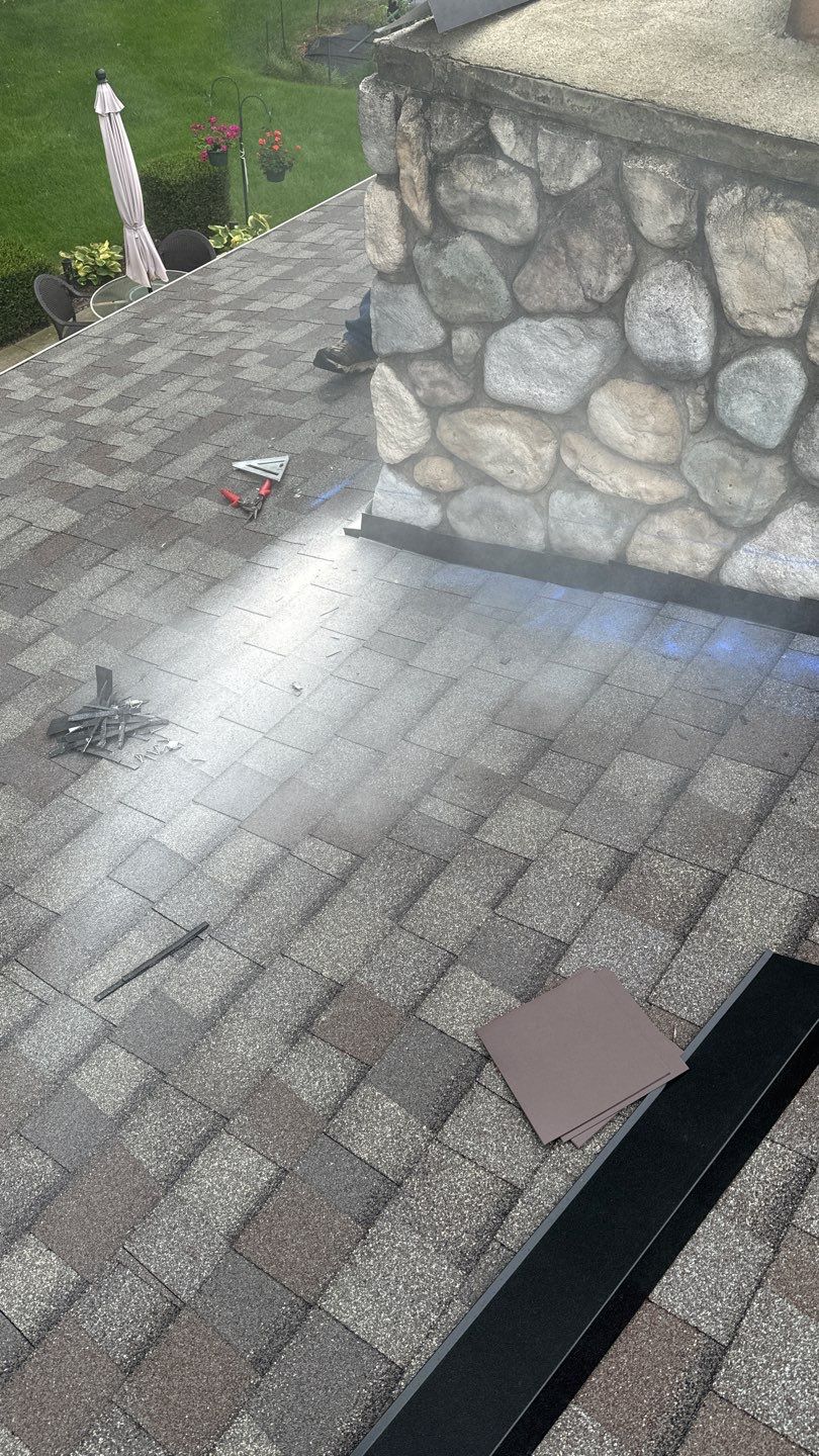 Roof Replacement using CertainTeed Landmark Weathered Wood by 180 Contractors