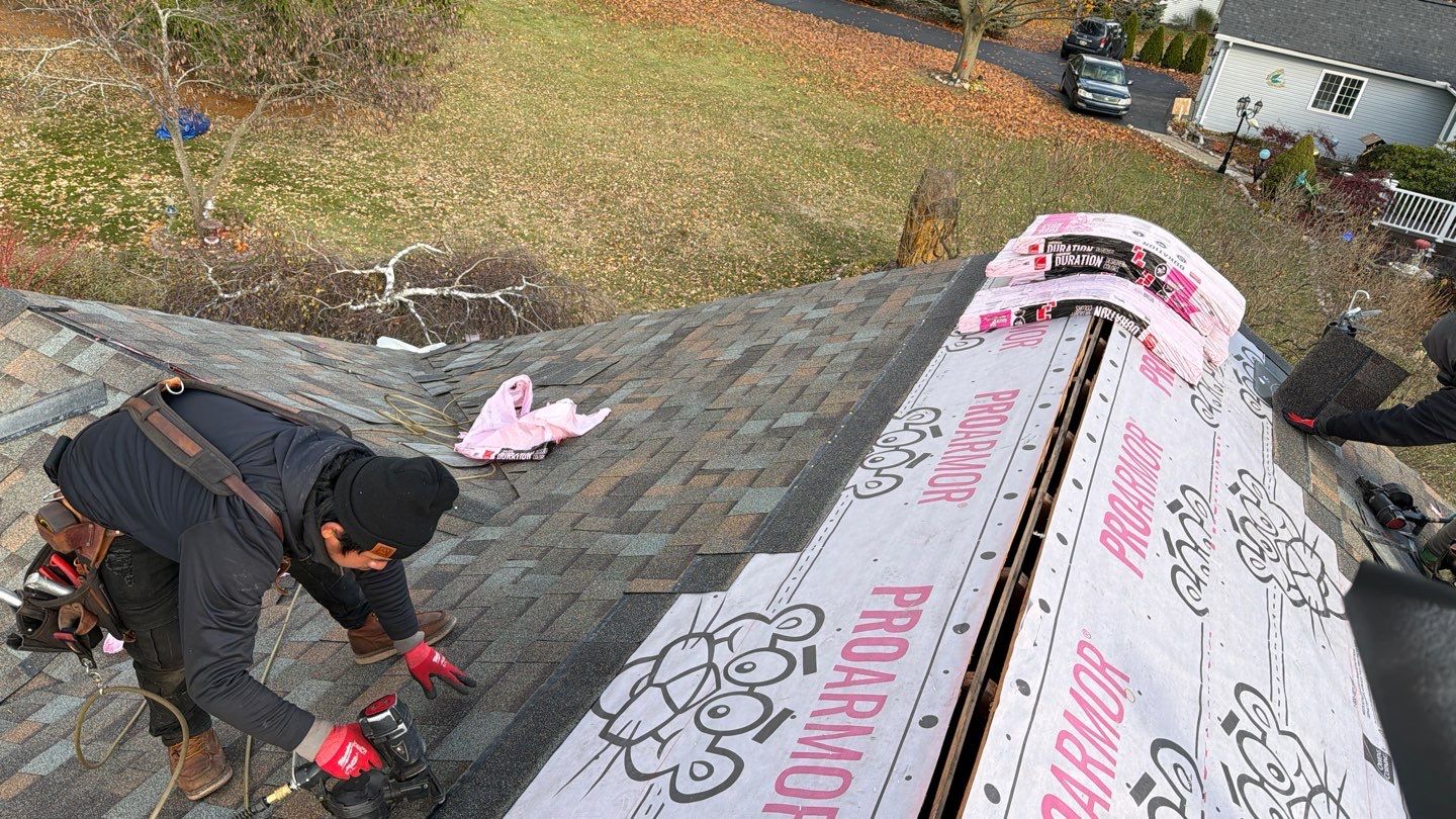 Roof Replacement using Owens Corning Aged Copper by 180 Contractors