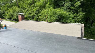 Rubber Roof and Gutter Replacement in New Oxford PA | Full Roof Deck Rebuild
