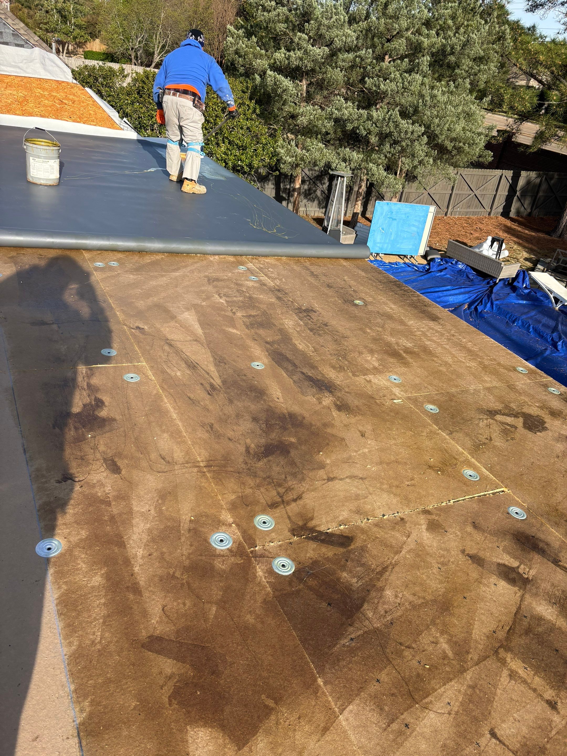 Germantown Roof Replacement Featuring GAF Timberline HDZ Shingles and New Gutter System in Germantown by Revival Roofing Services