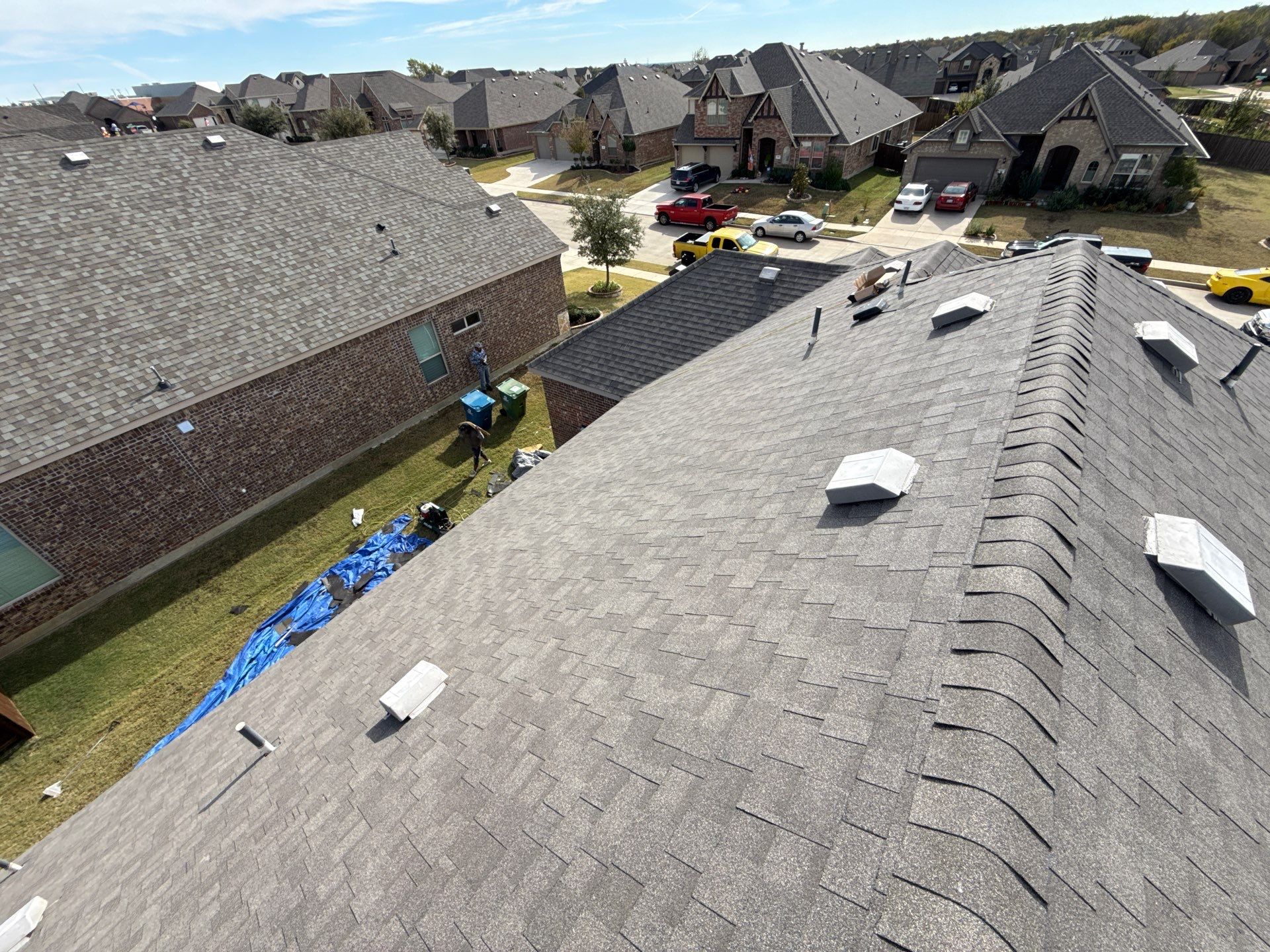 GAF Timberline HDZ - Weathered Wood by Top Sun Roofing