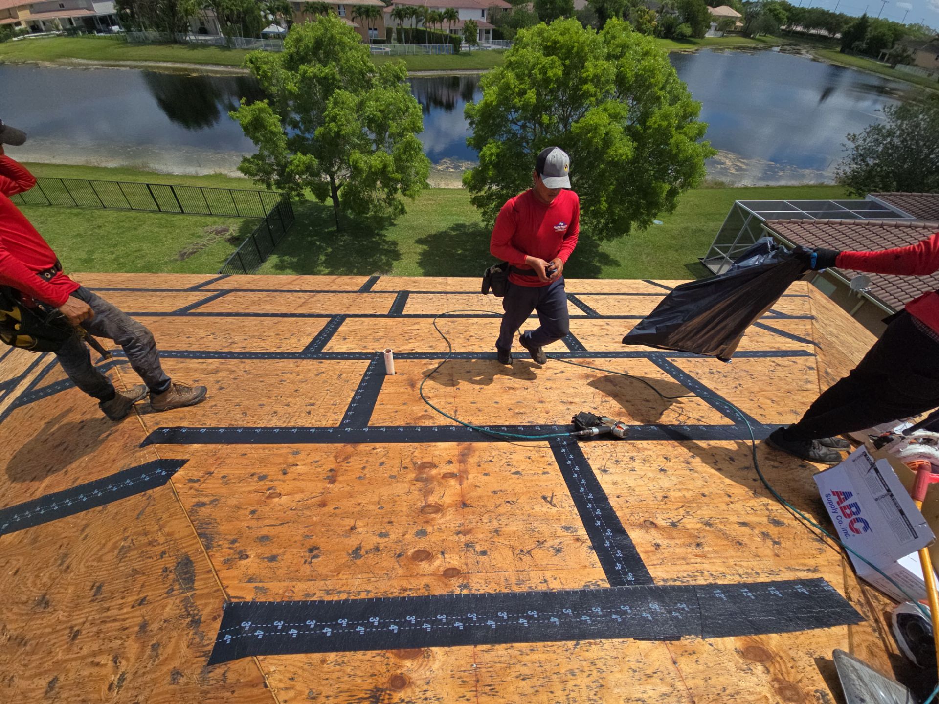 Series 1300 Englert Metal Roof in Weston by Roofing Recovery