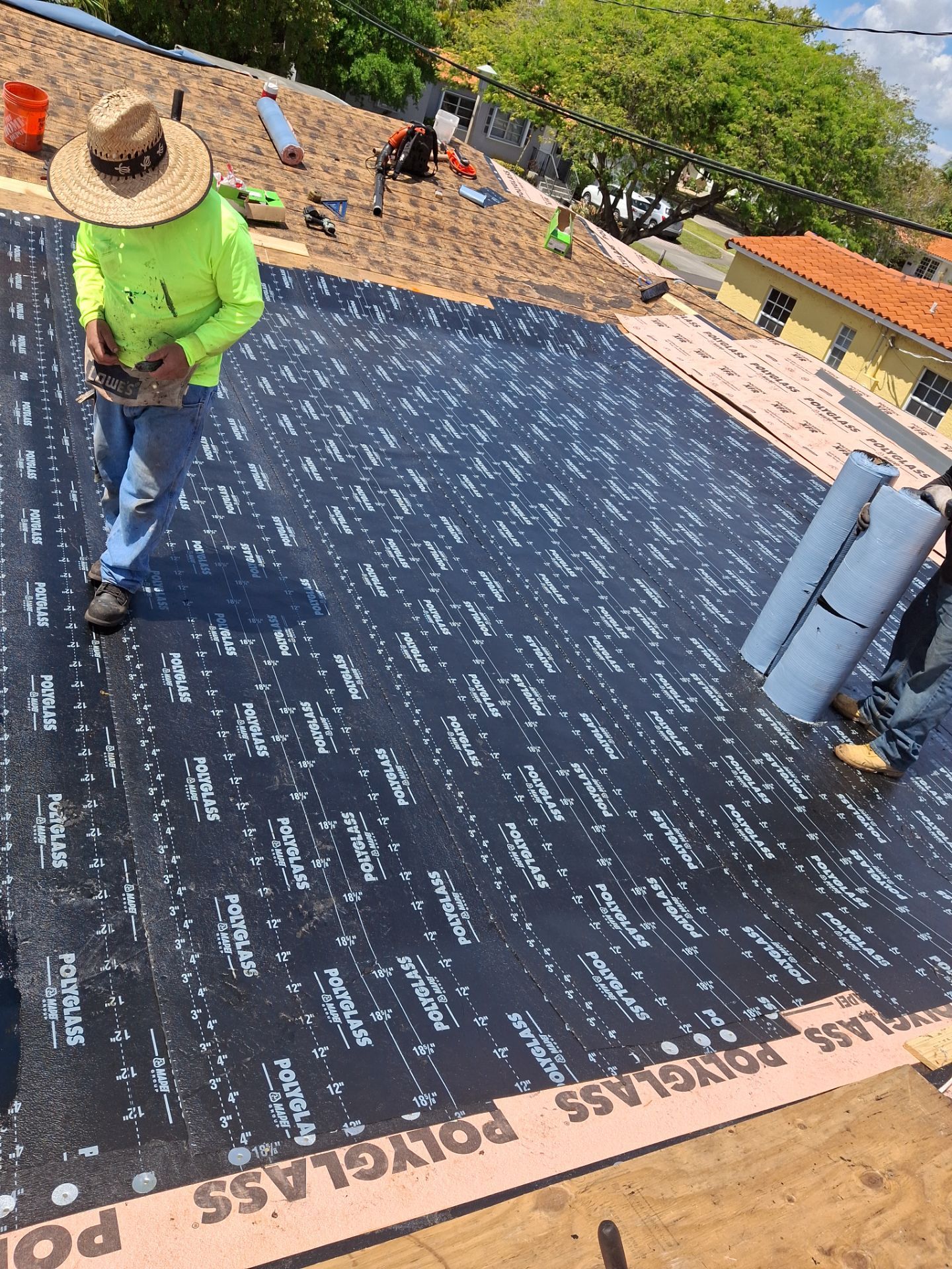 Project in Miami, FL by T&S ROOFING SYSTEMS, INC.