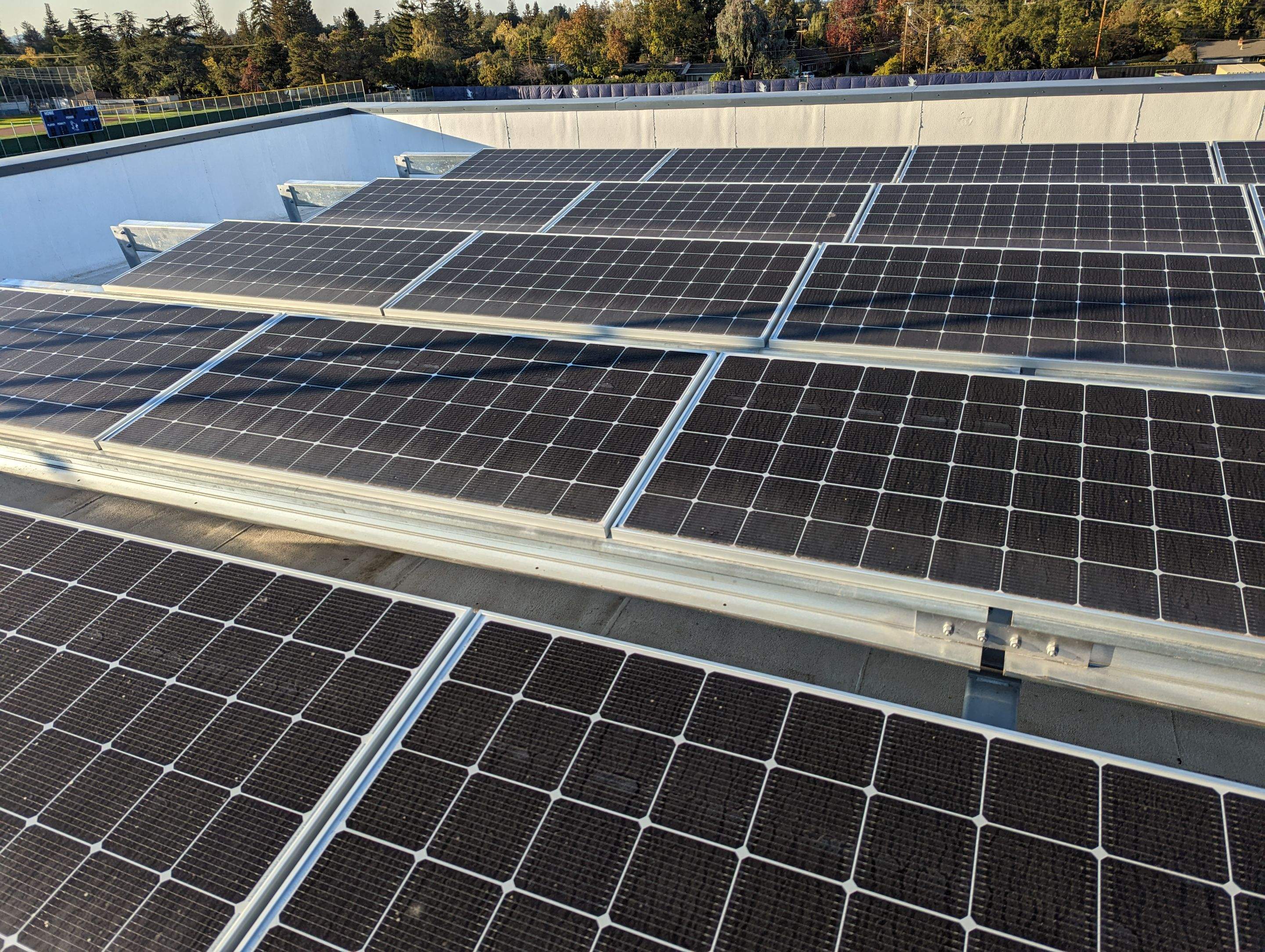 Los Alots Commercial Solar Panel Cleaning by All One Solar Shine