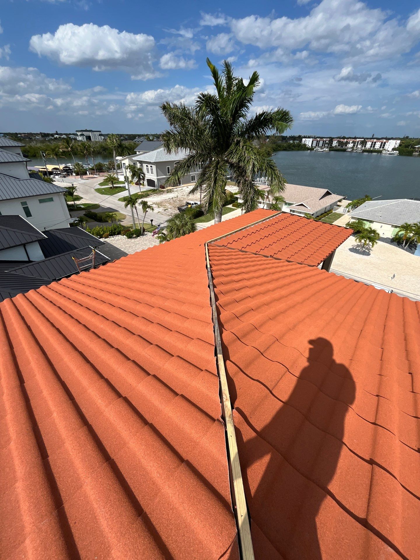 Decra Stone-Coated Metal Roof Installation for Bonita Springs Estate by cordova home services