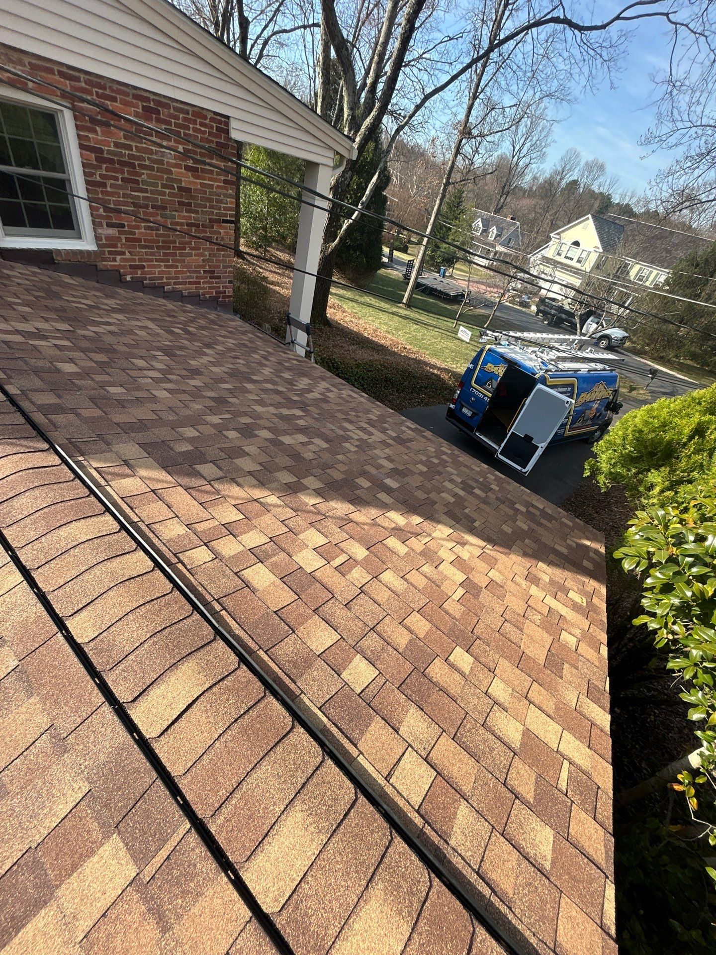 Great Falls: Residential Roof Replacement with CertainTeed Landmark Pro in Max Def Resawn Shake by RM Banning, Inc.