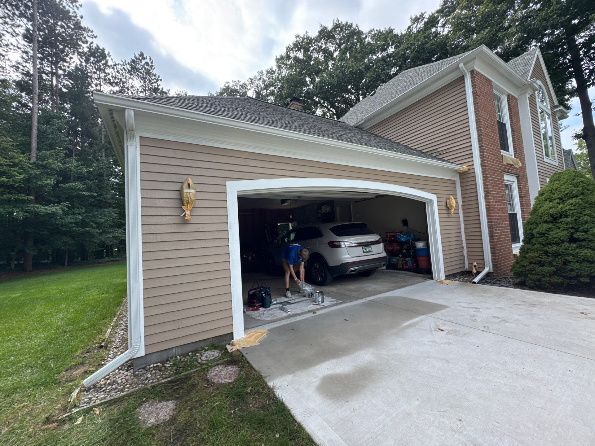 Exterior House Painting in Spring Lake, MI by Gordon Painting