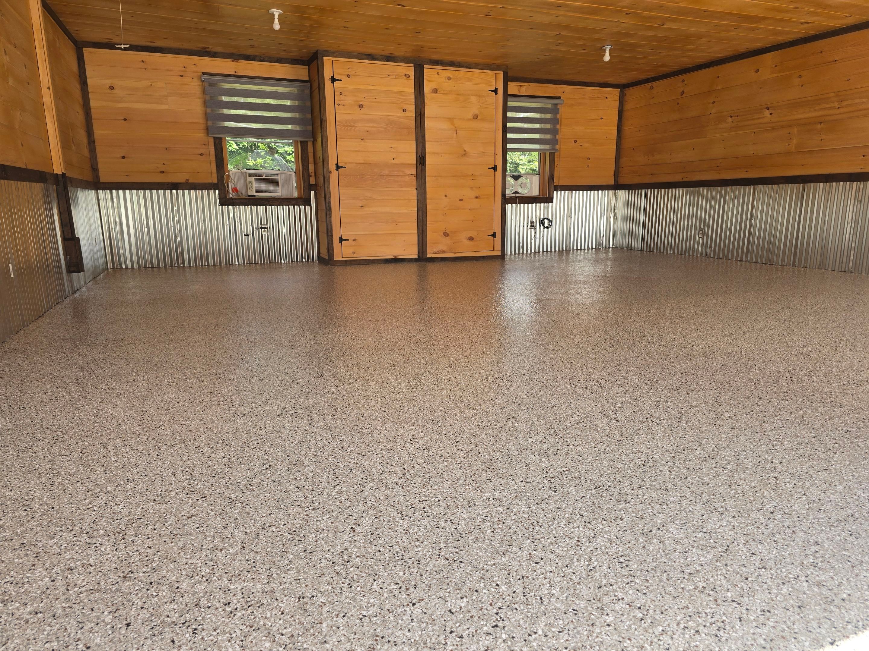 Garage Using Coyote by Elite Floor Solutions