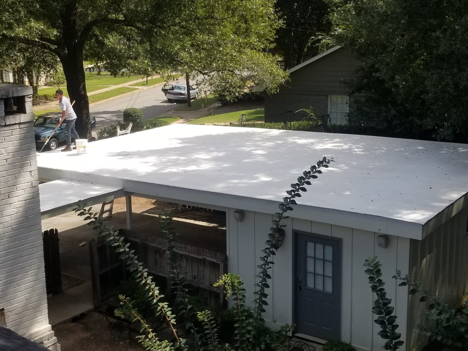 Residential Roofing Installation using Roof Replacement by American Roofing & Construction LLC