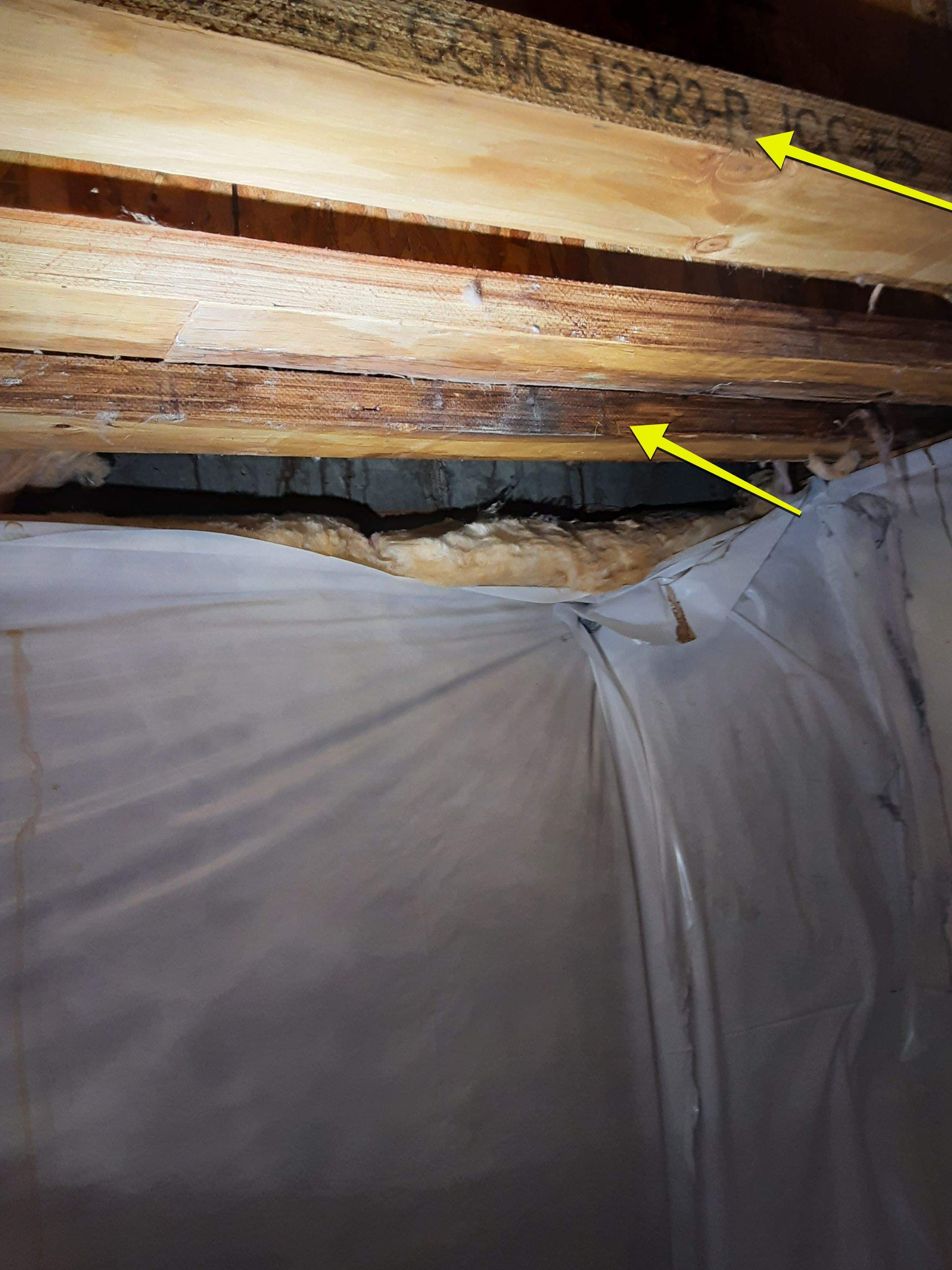 Interior water damage inspection by ASAP Roofing & Exteriors
