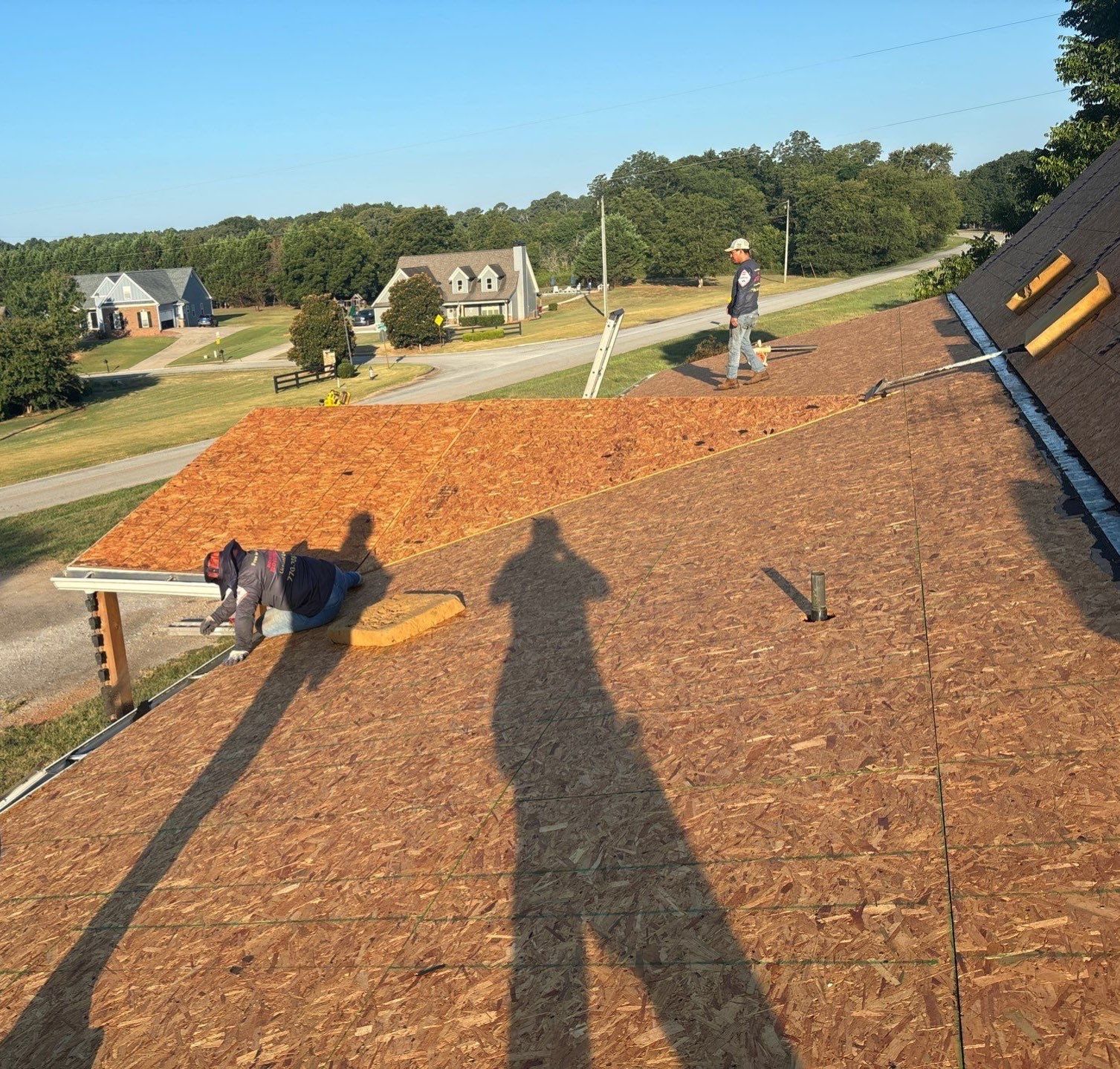 Half roof replacement  by Deerfield Roofing LLC