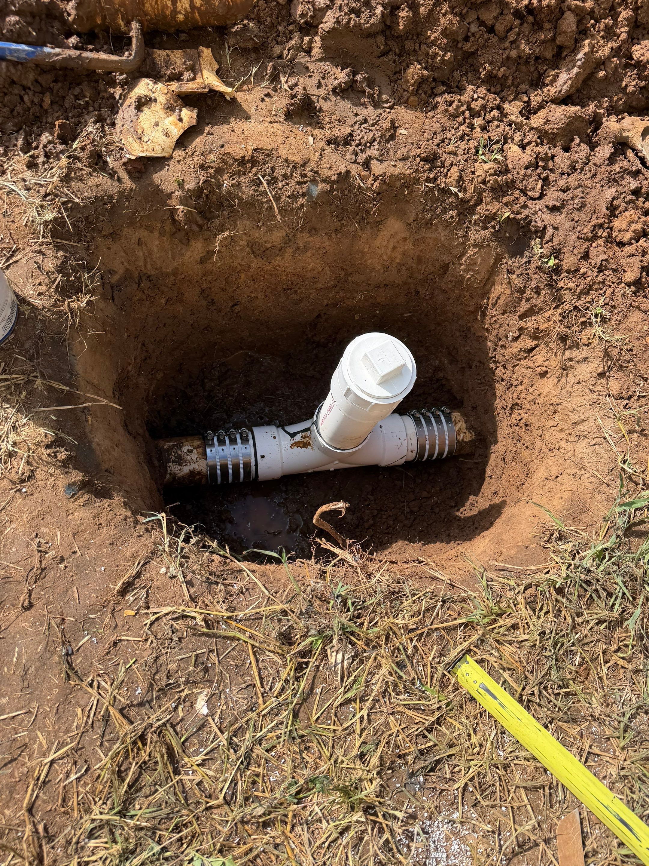 Sewer Yard Line Repair and Cleanout Installation in Caldwell by 4L Contracting LLC