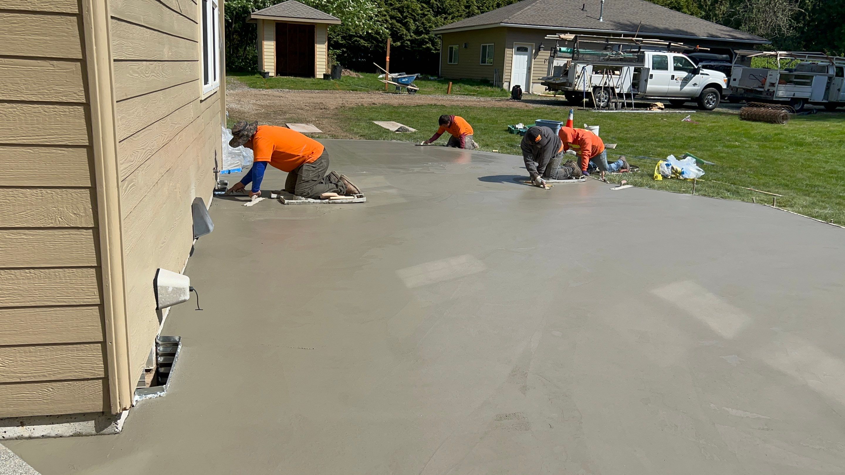 Eric | Patio Repair, Concrete project by Jireh Asphalt & Concrete Inc 
