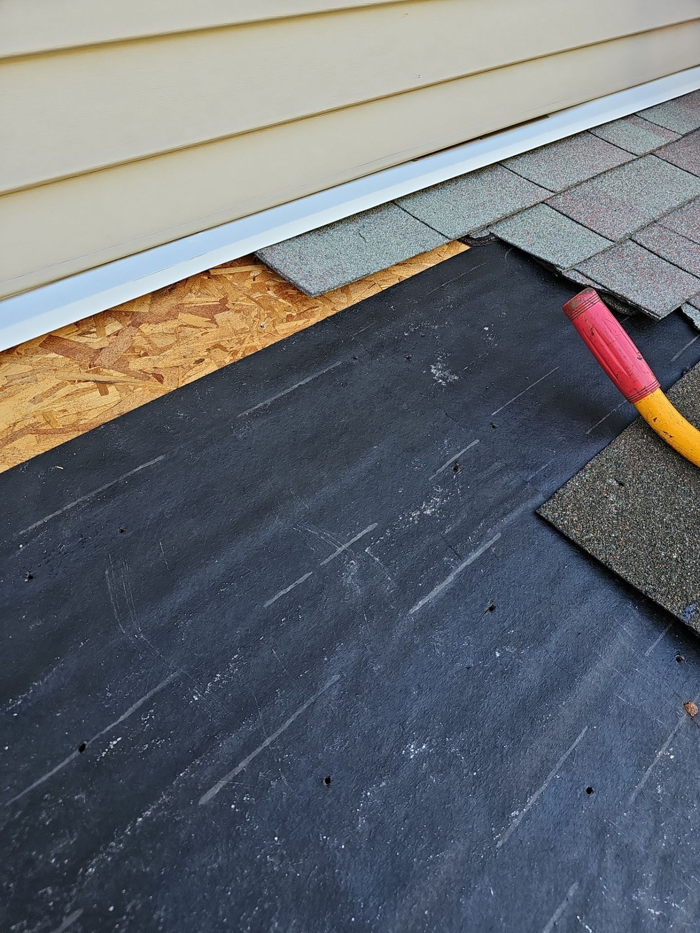 Residential Roofing Installation using Tamko Rustic Black by A Plus Exterior