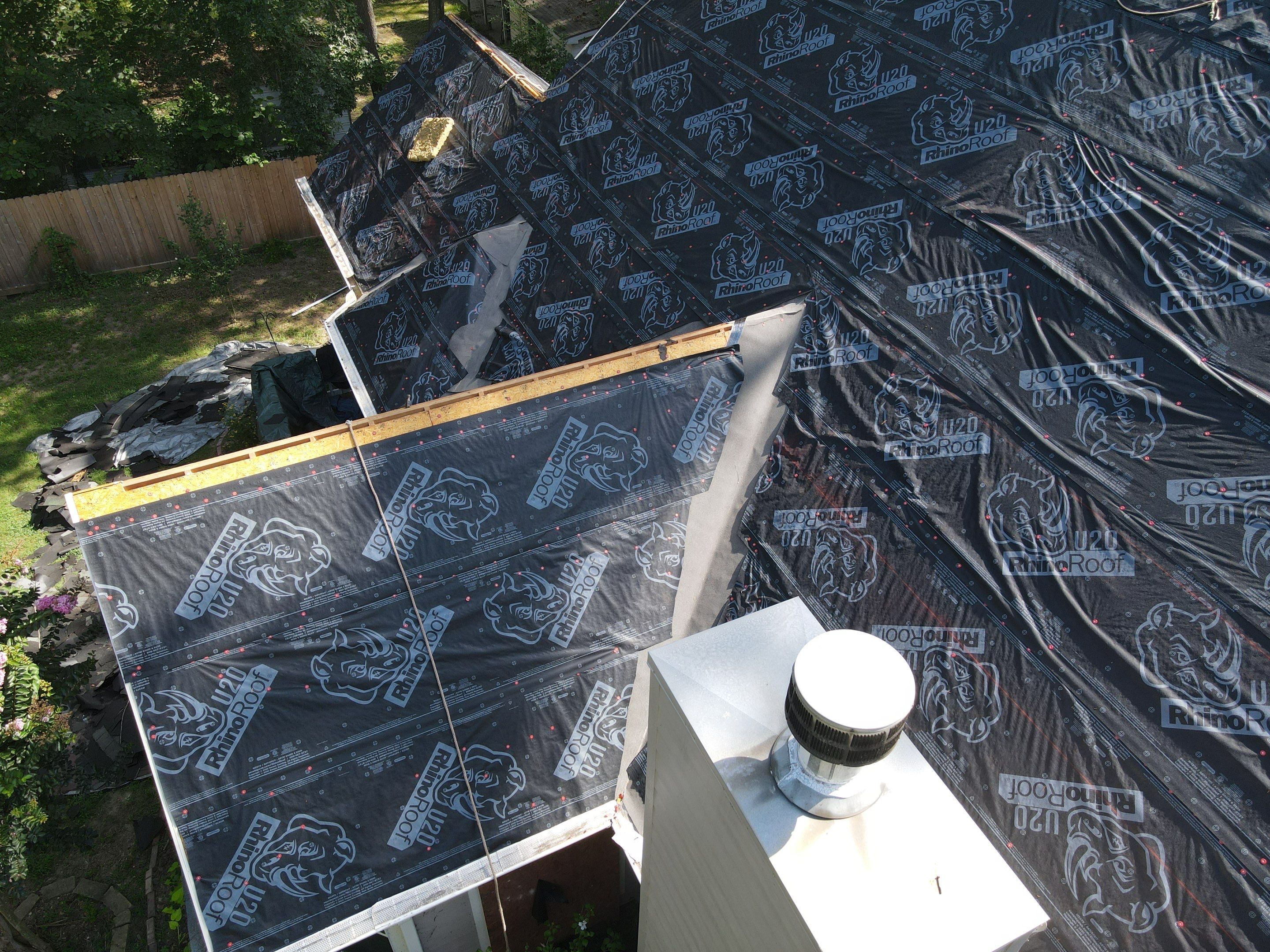 Residential Roofing Installation using Owen's Corning by Roof Concepts Construction