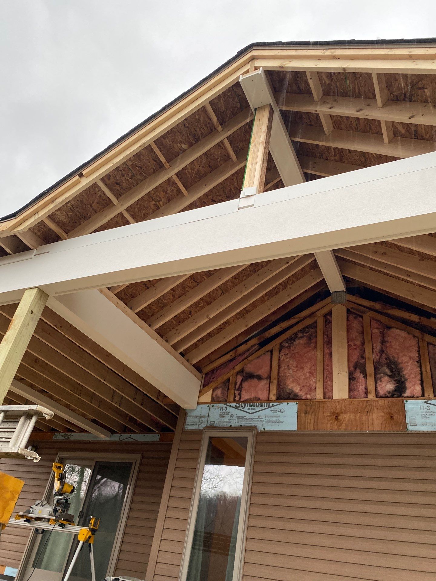 Deck and Roof Build by Cousins Roofing Siding & Decks