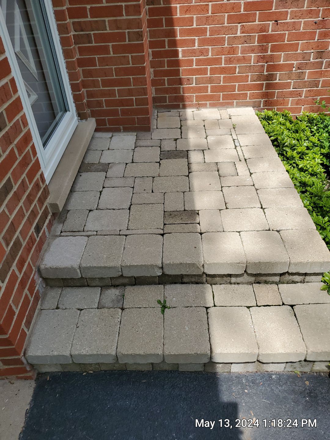 Brick paver clean, sand and seal.  using Surebond SB-1300 by Northern Power Washing LLC.