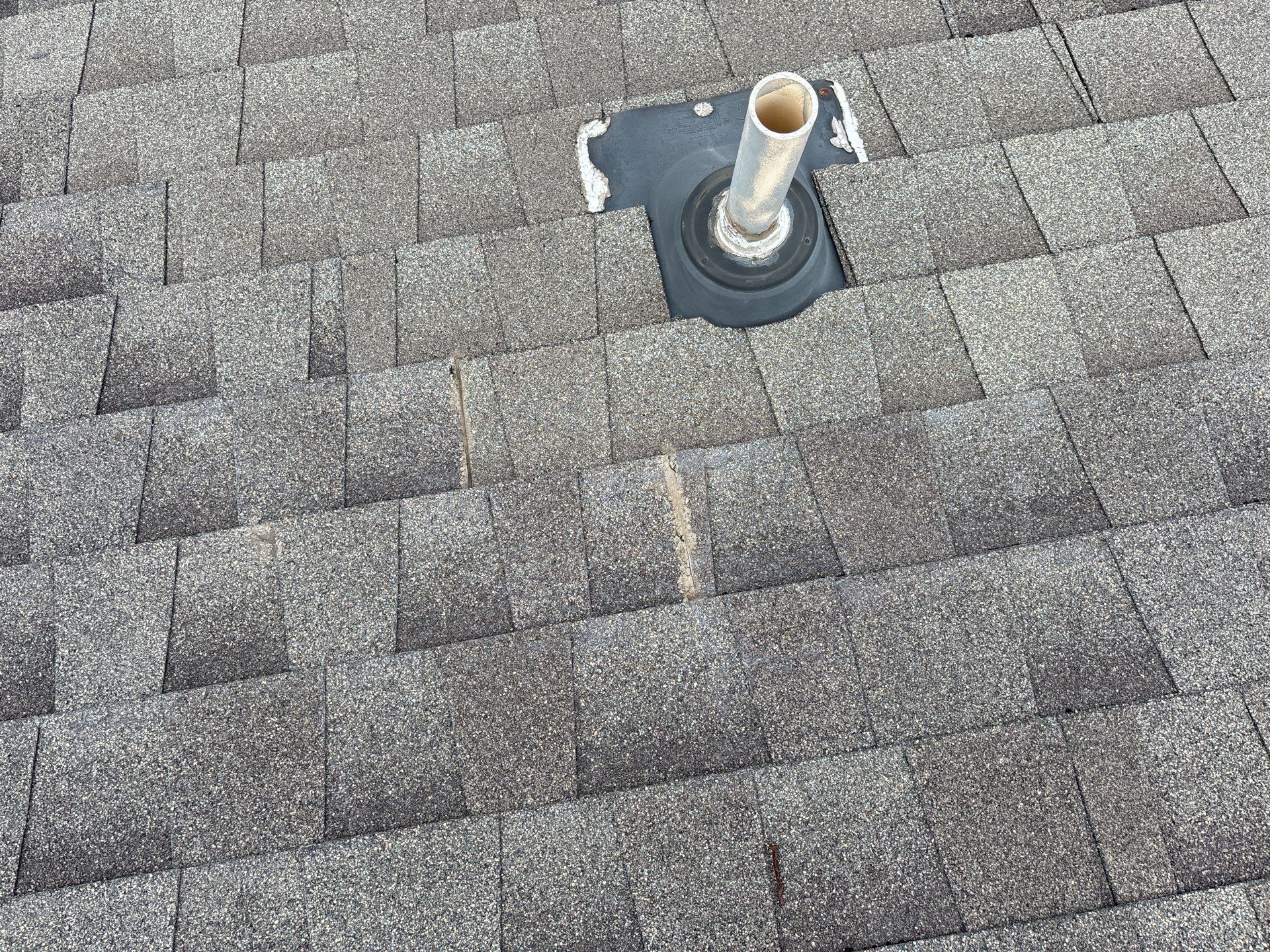 Hail Damage using Owen's Corning Duration (Lifetime) Shingles by Roof Repair Company