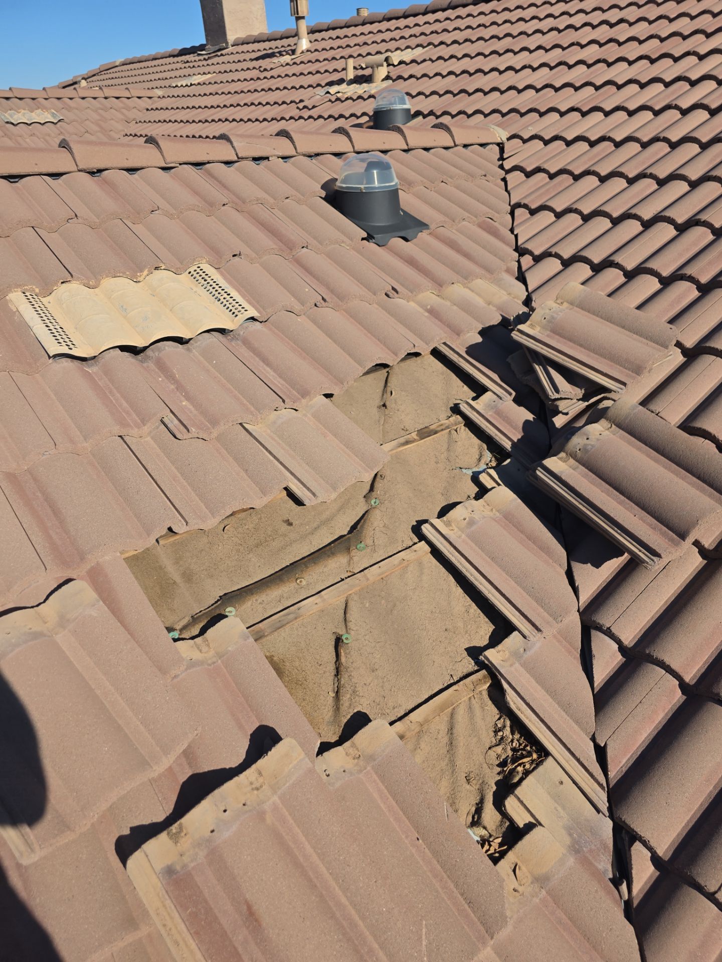 Gold Canyon Tile Reset  by Weather-Tite Roofing