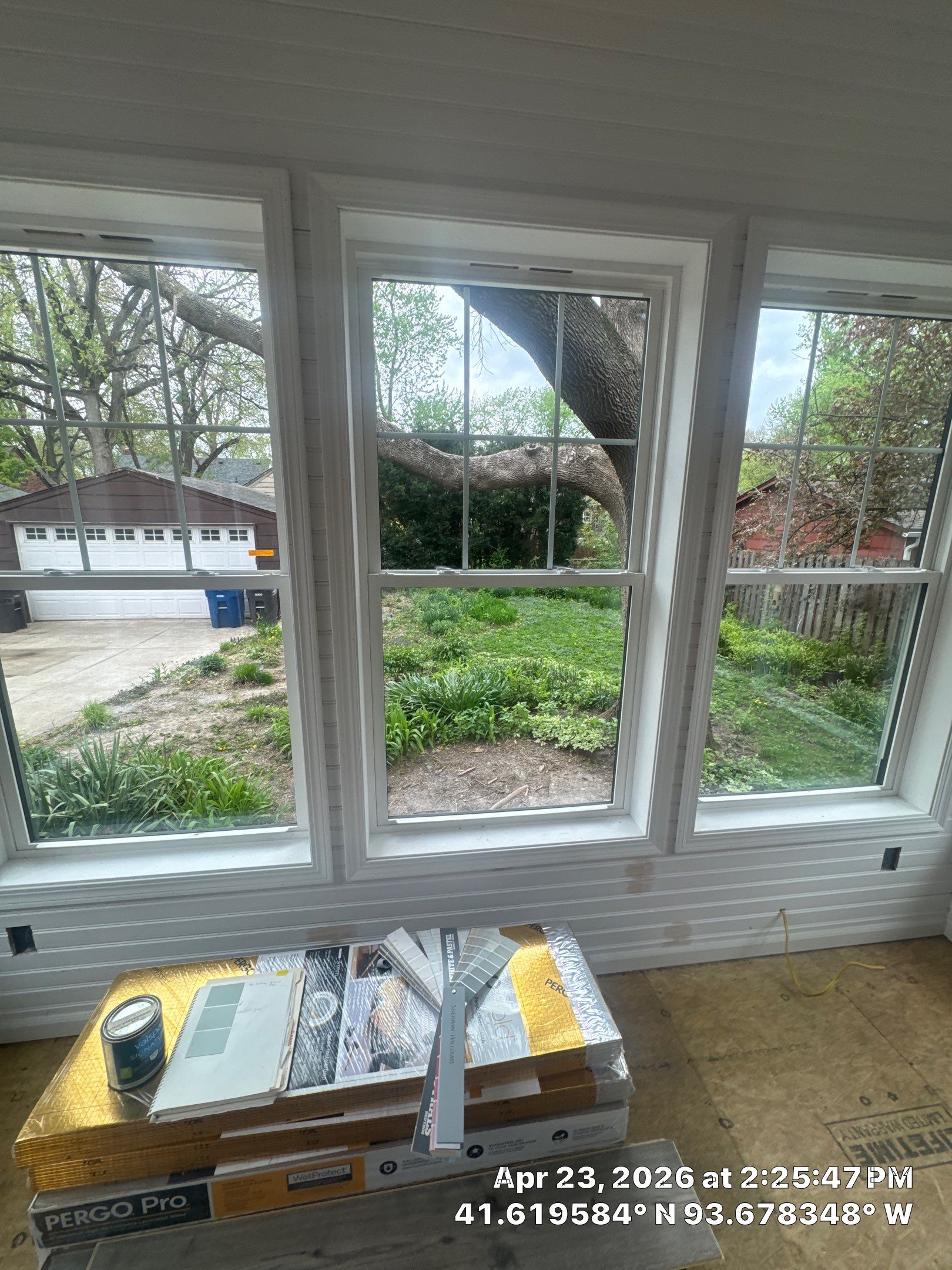 New 4 season room interior & exterior painting by Midwest Paint LLC