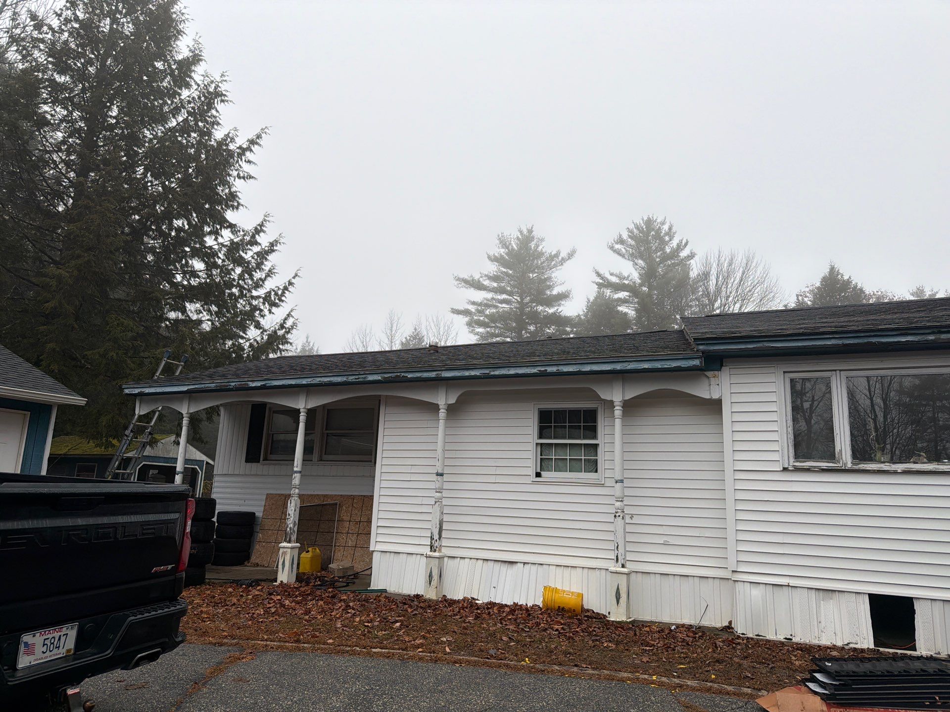 Lisbon Maine OC Roof install by Tall pine roofing