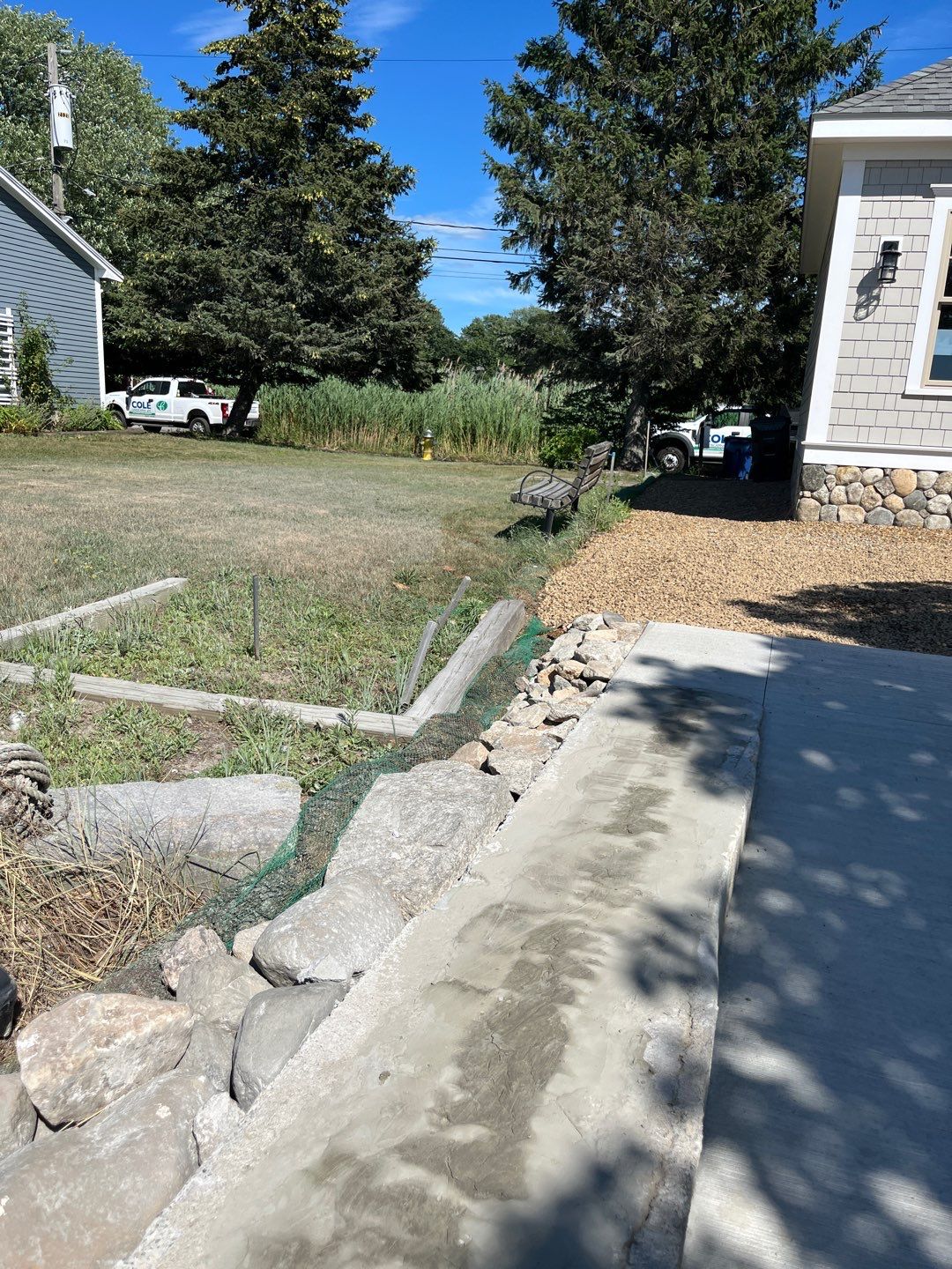Beautiful Re-disgn by the water in Danvers MA  by Cole Landscaping Inc