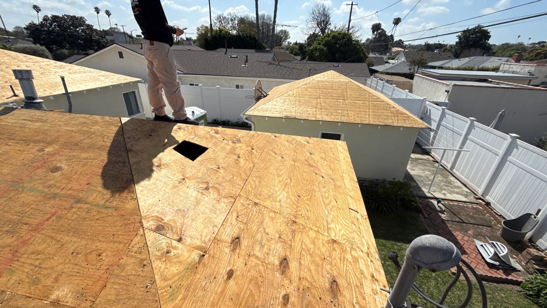 Residential Roofing Installation using Owens Corning Duration Cool Shingles by Hull Brothers Roofing