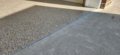Porch & Garage Using Rocky Ridge & Creekbed