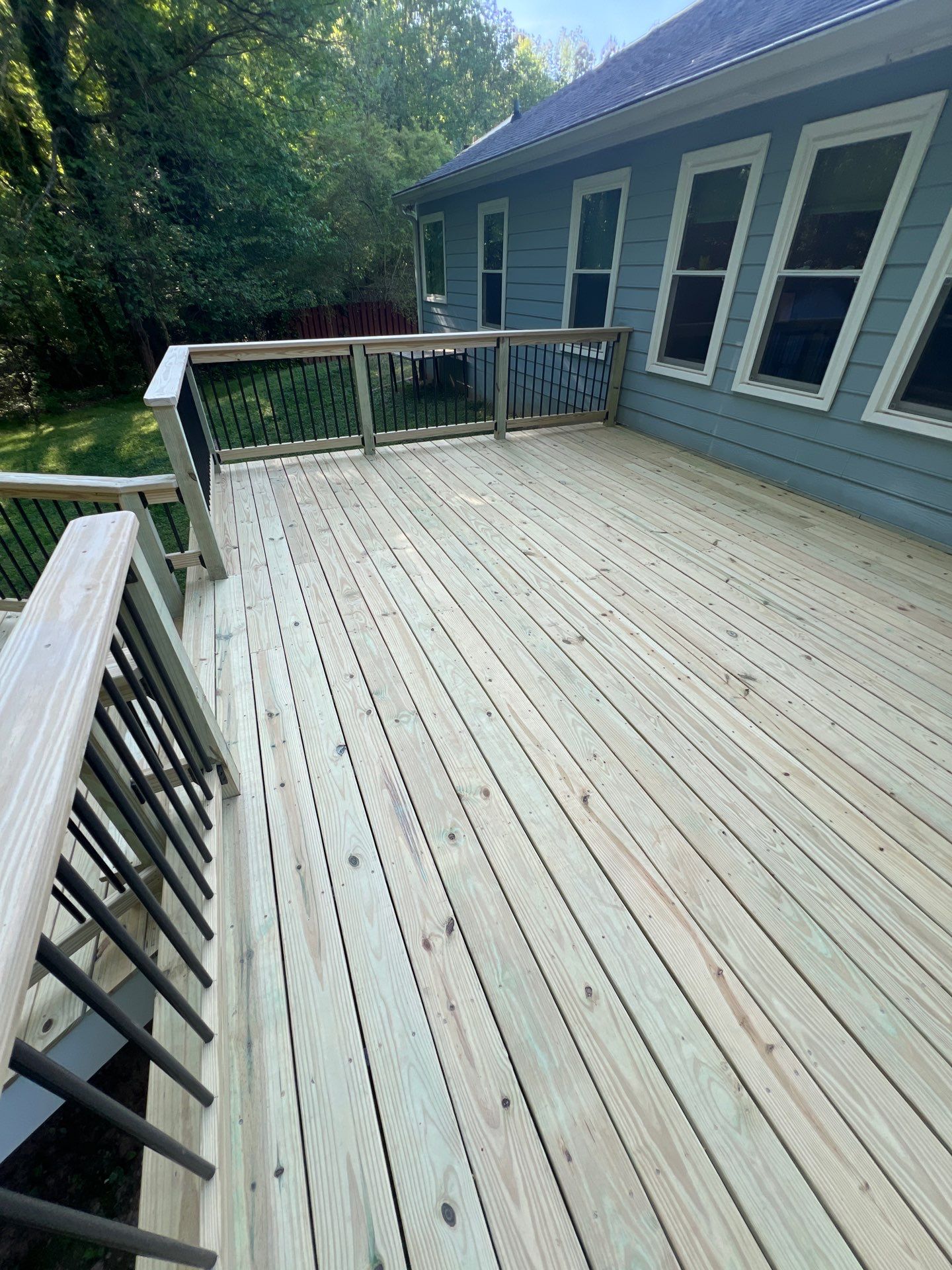 Marietta, GA Deck Resurface using Pressure Treated Pine by Nelson Exteriors 