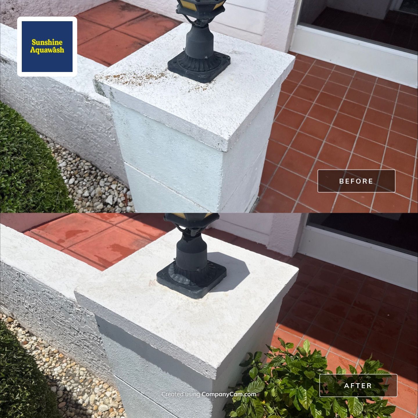 White Tile Roof Cleaning & House Wash in Fairview – Sun City Center, FL 33573 by Sunshine AquaWash
