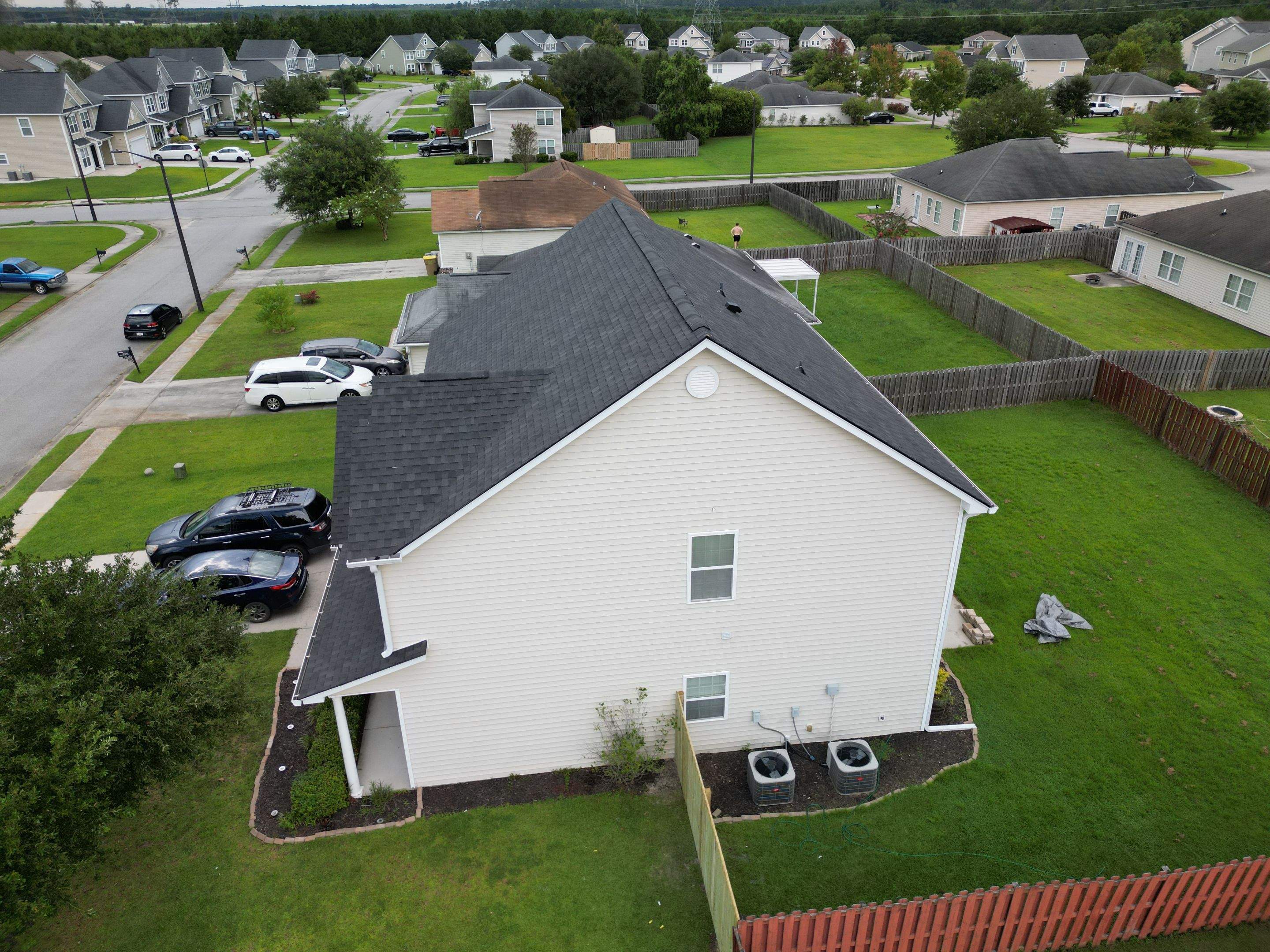 Residential Roofing Installation using Atlas Pinnacle Pristine Black Shadow by Talya Roofing
