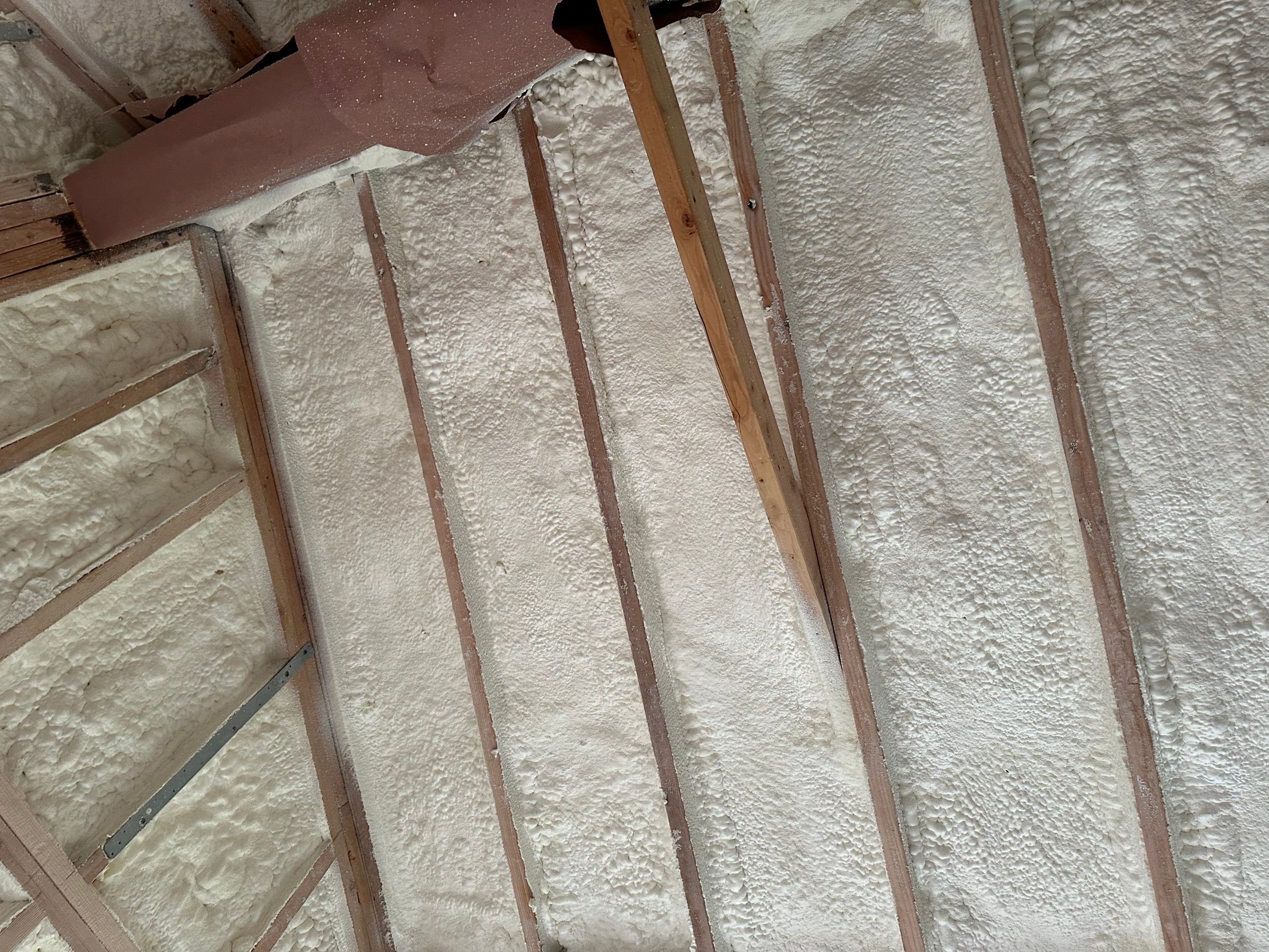 Attic Insulation using Closed Cell Spray Foam by NYS Foam & Energy