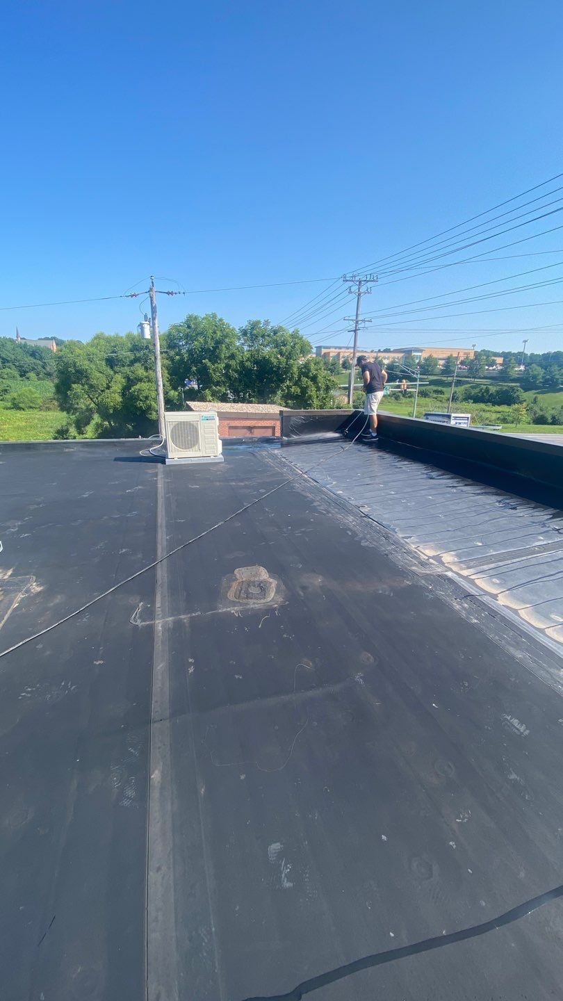 Silicone Roof Coating in Manchester, MD • Premier Dental by Seipp Roofing, LLC
