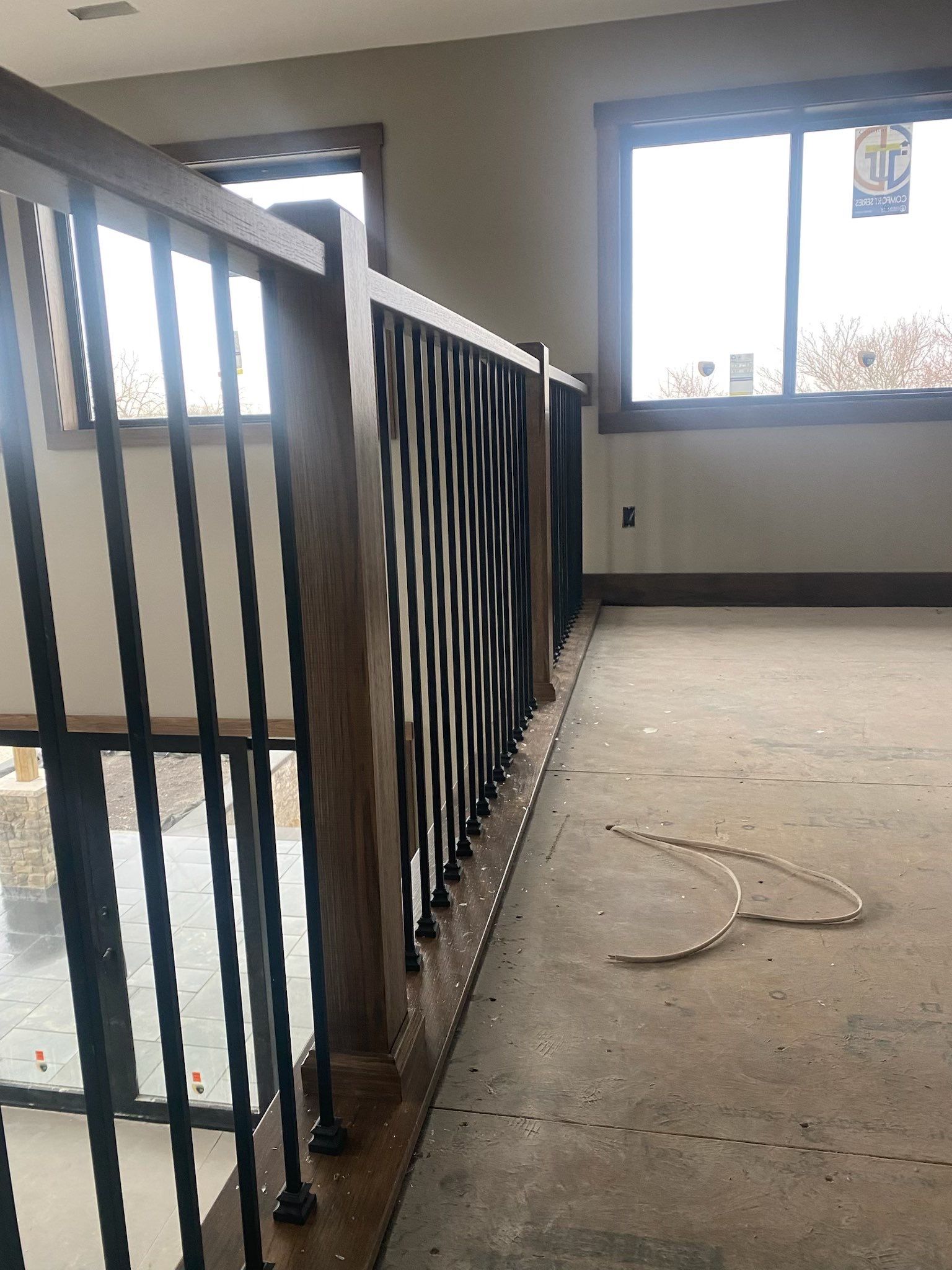 Interior Painting and Staining of Custom Home by Midwest Paint LLC
