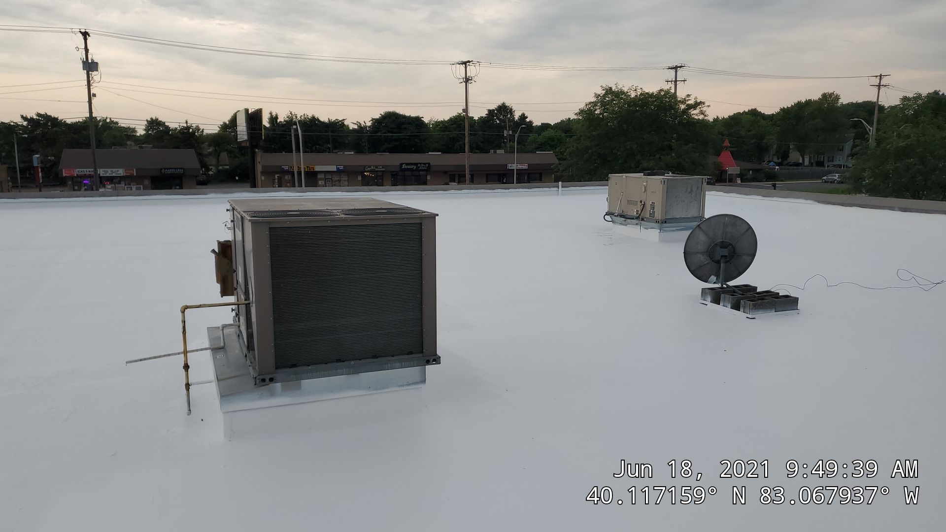Fabric Reinforced Roof Coating by Gold Star Roofing LLC 