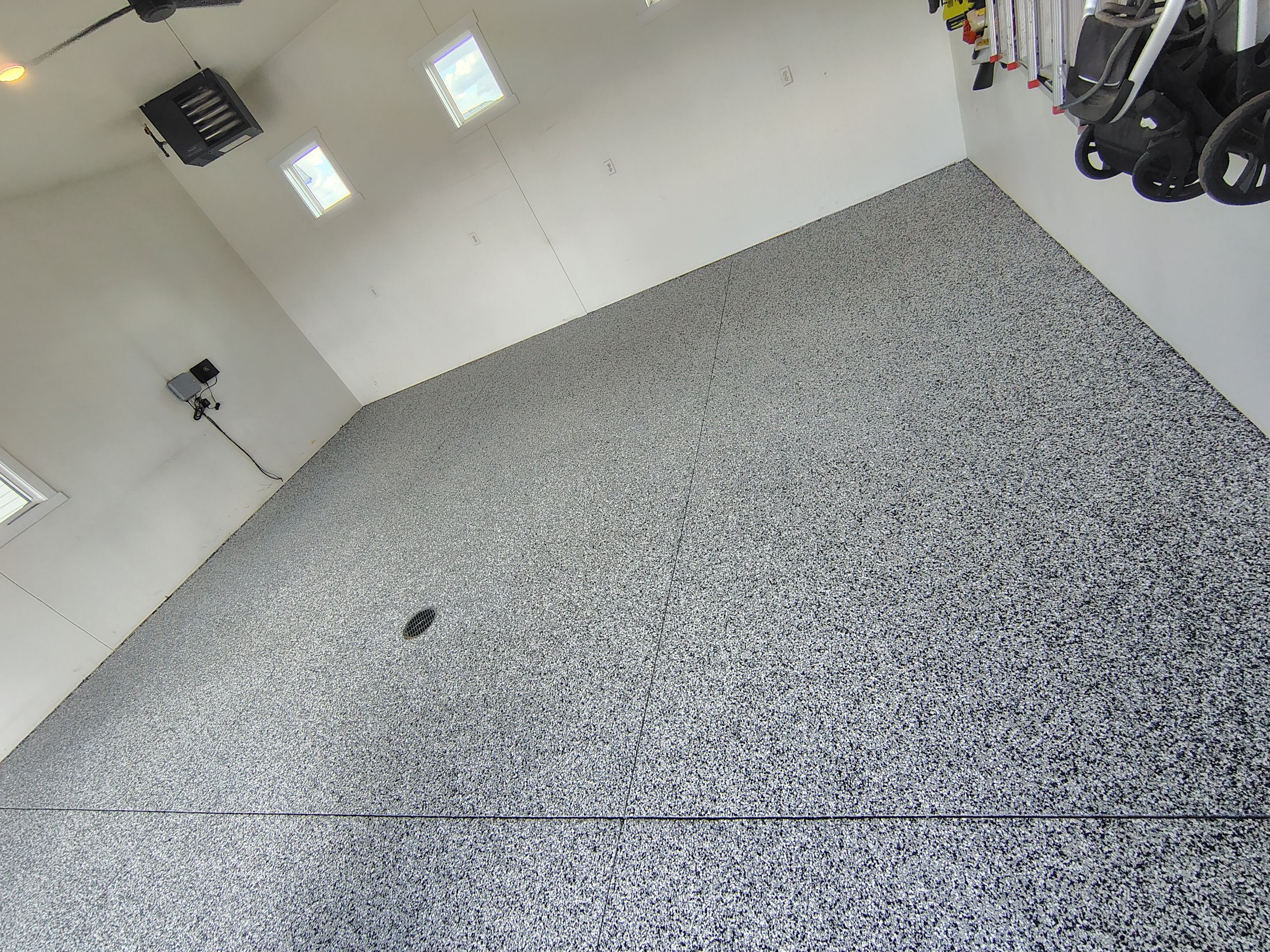 Dell Rapids Multi-Car Garage Concrete Floor Coating and Repair by Select Painting, Coatings & Garage Cabinets