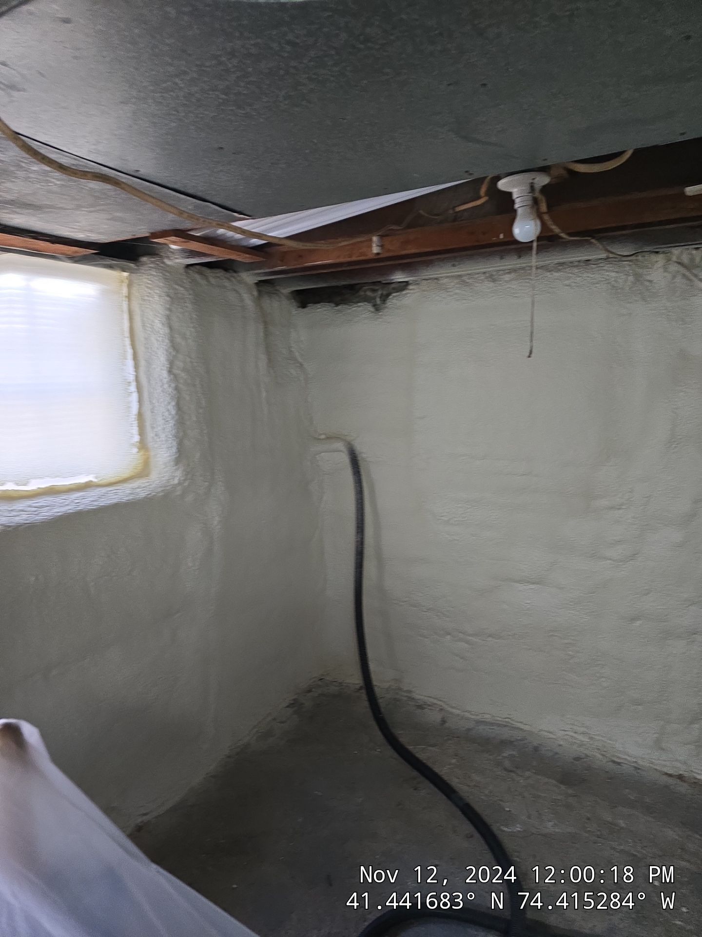Attic Insulation using open cell spray foam by NYS Foam & Energy