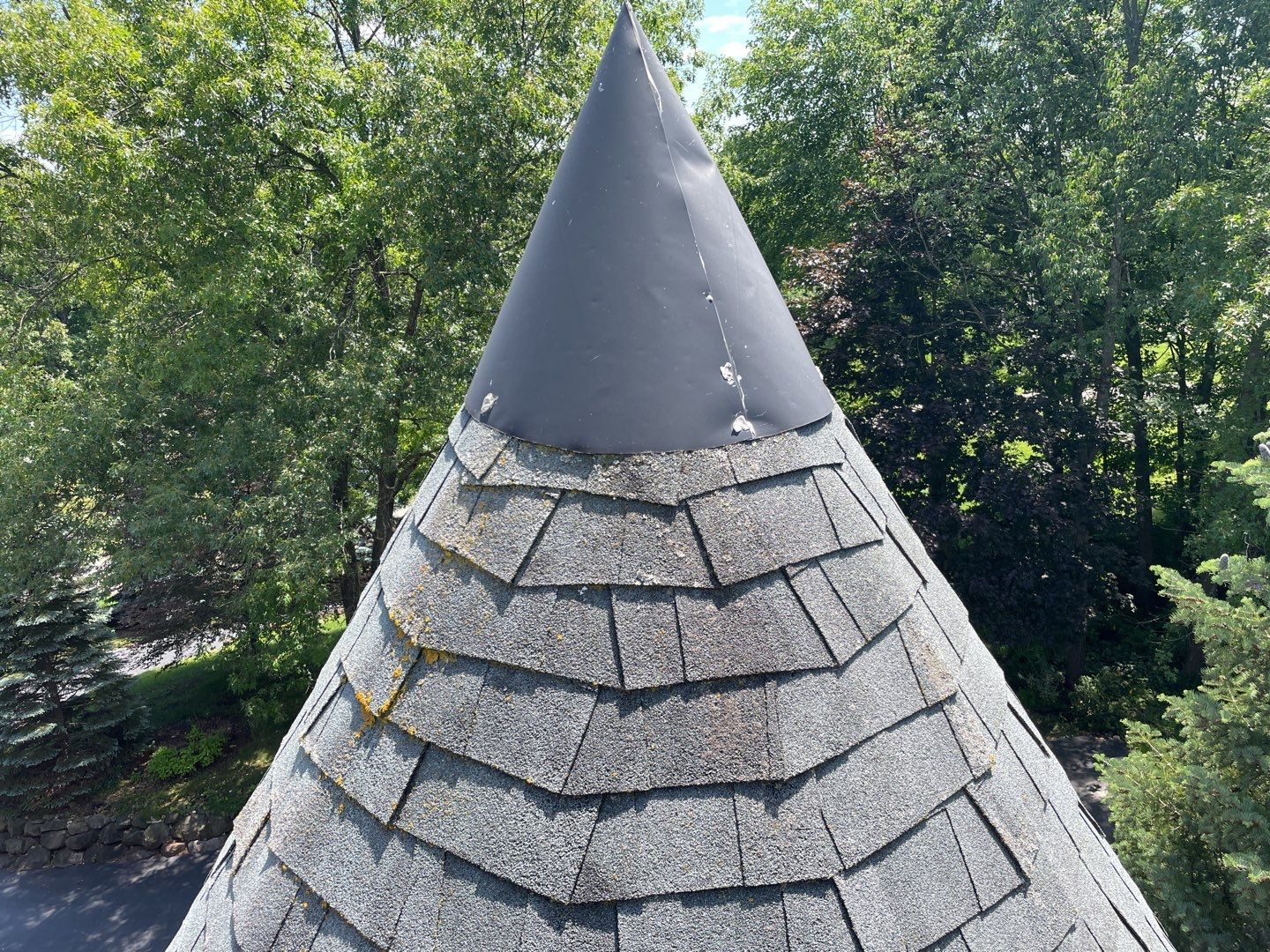 Roof Replacement using CertainTeed Landmark Moire Black by 180 Contractors