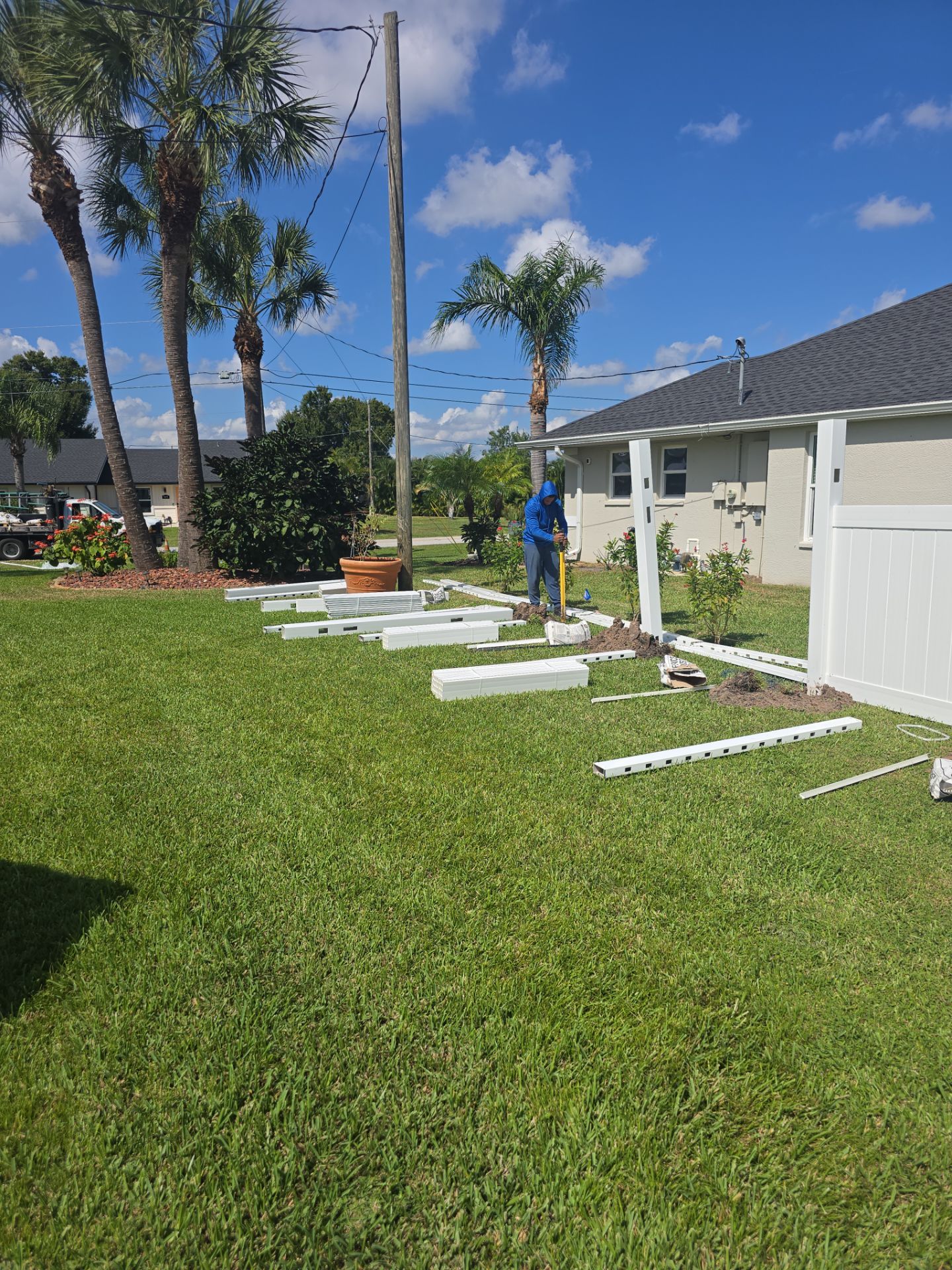 Project in Port Charlotte by True Fence LLC