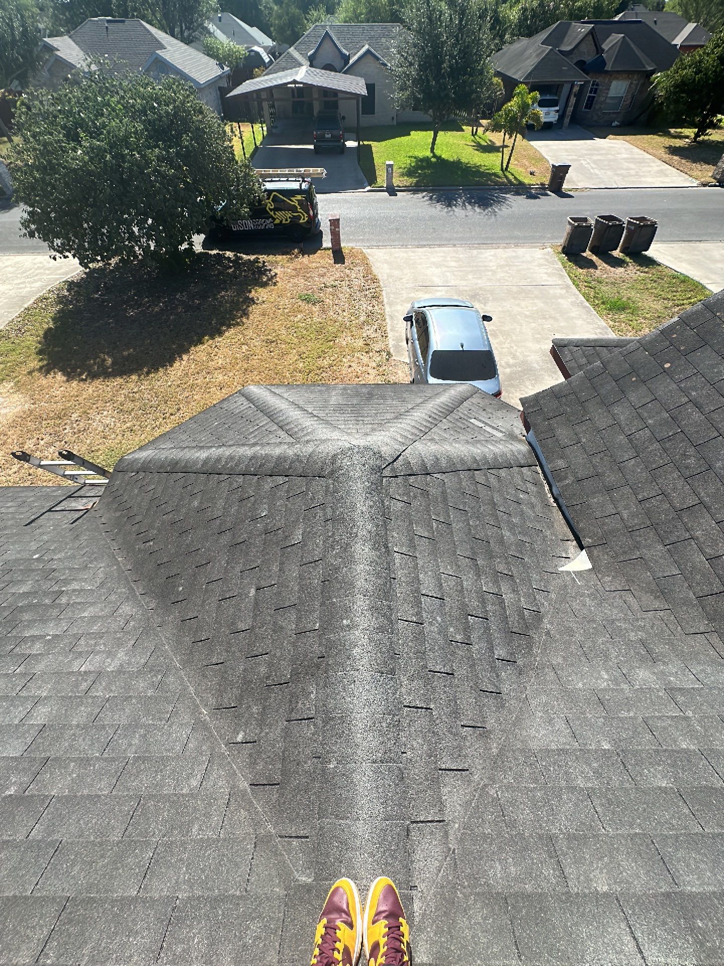 Edinburg Roof Project by Bison Roofing  