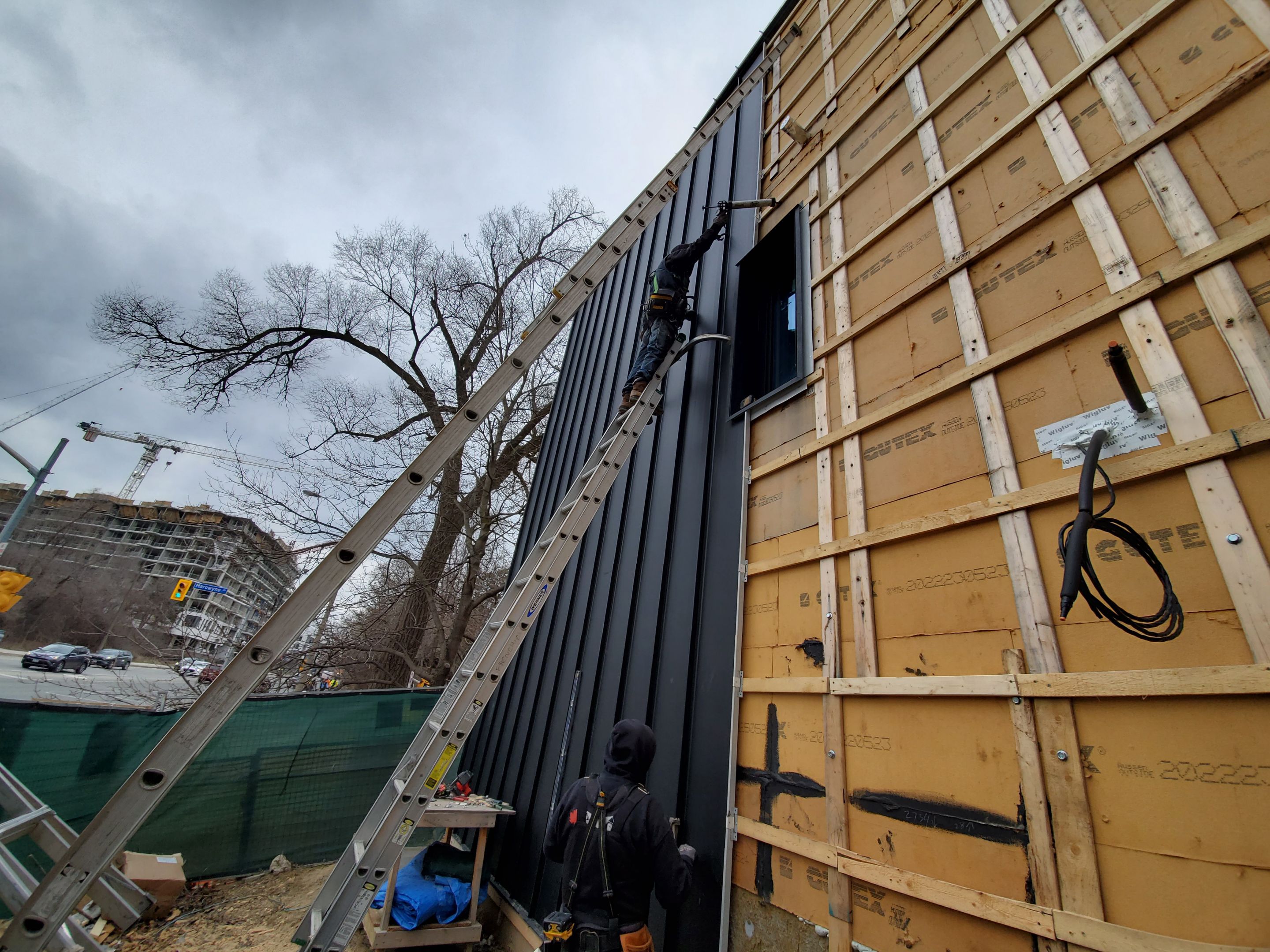 New Home Construction using 16" Standing Seam Panels by Jay Carter Roofing & Sheet Metal