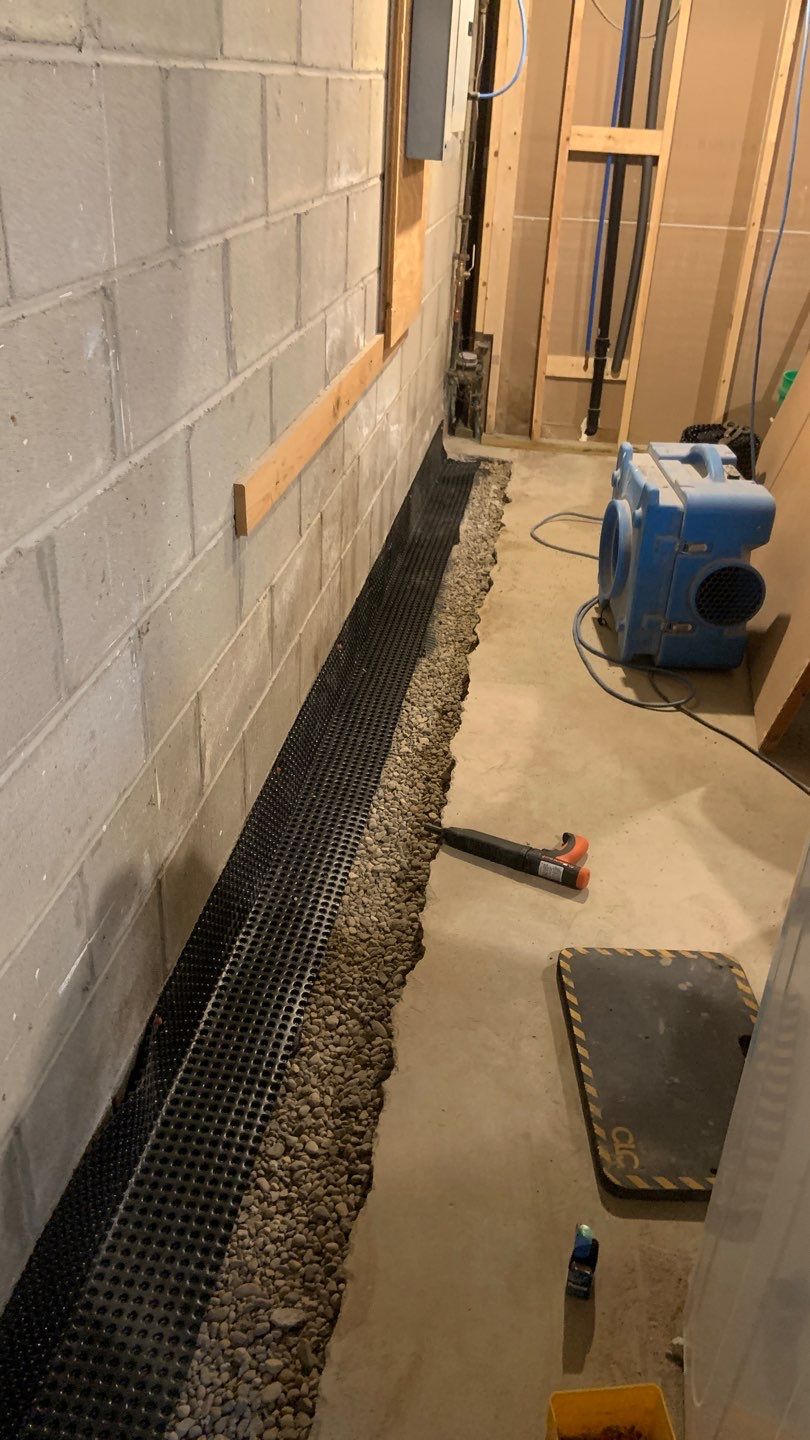 Eliminating Moisture & Mold for Betsy by Waterproofing Northeast