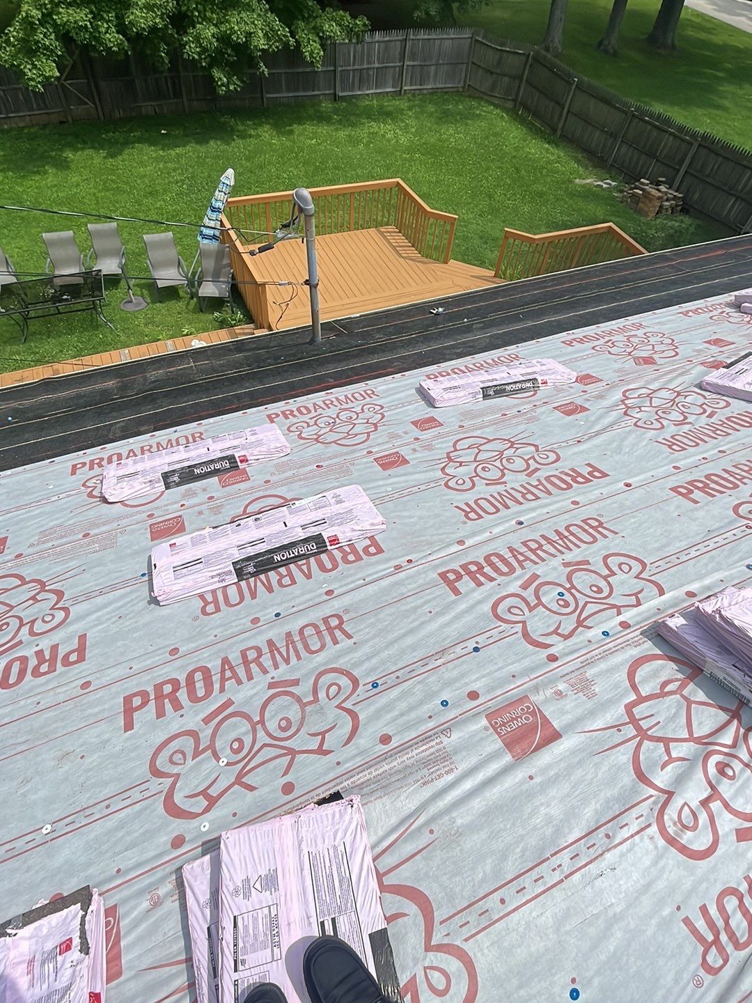 Residential Roofing Installation using Owens Corning by WIW Enterprises Inc